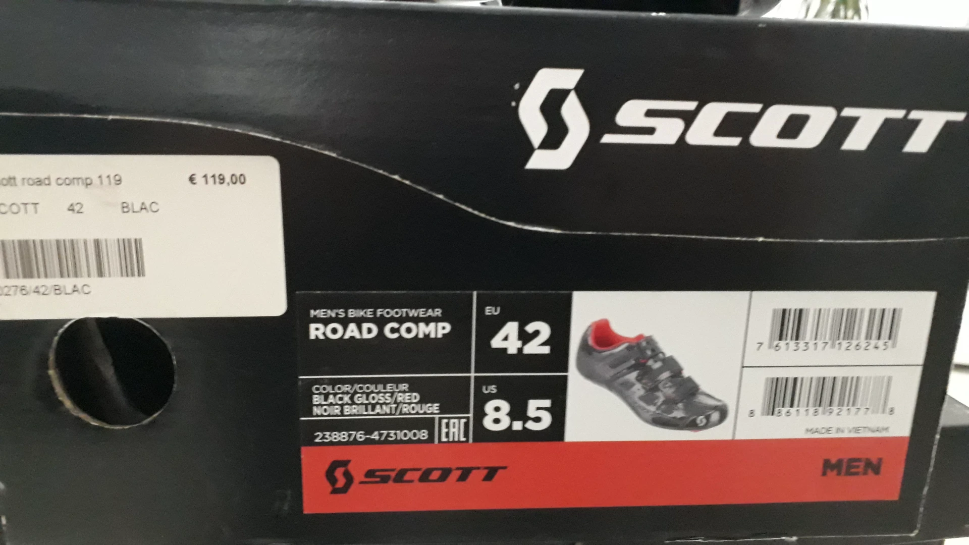 1. Pantofi Ciclism Sosea Scott Road Comp 41, 42