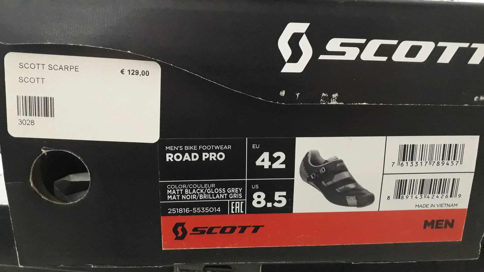 1. Pantofi Sosea Scott Road Pro 42