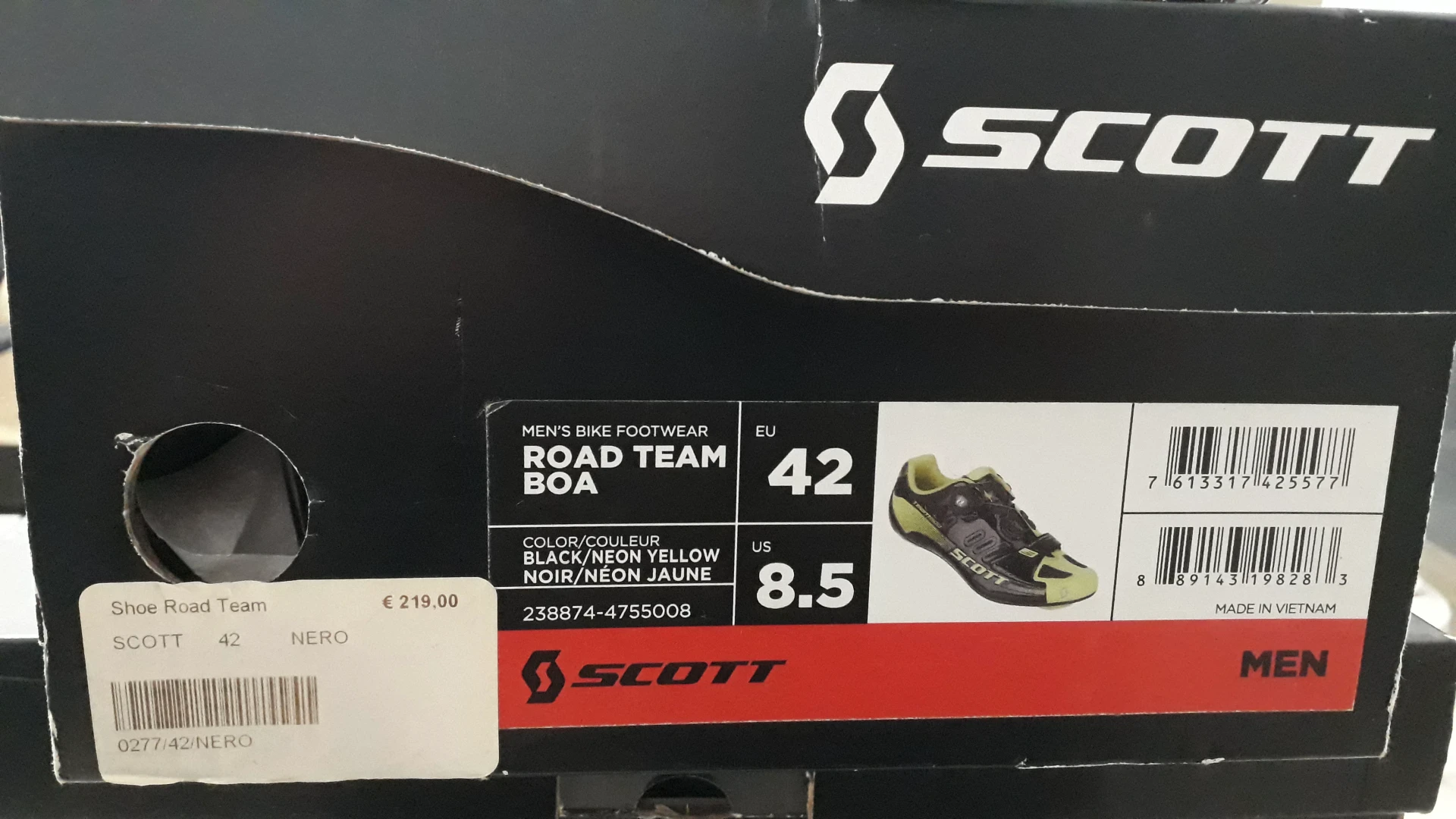 1. Pantofi Scott Road Team Boa 42