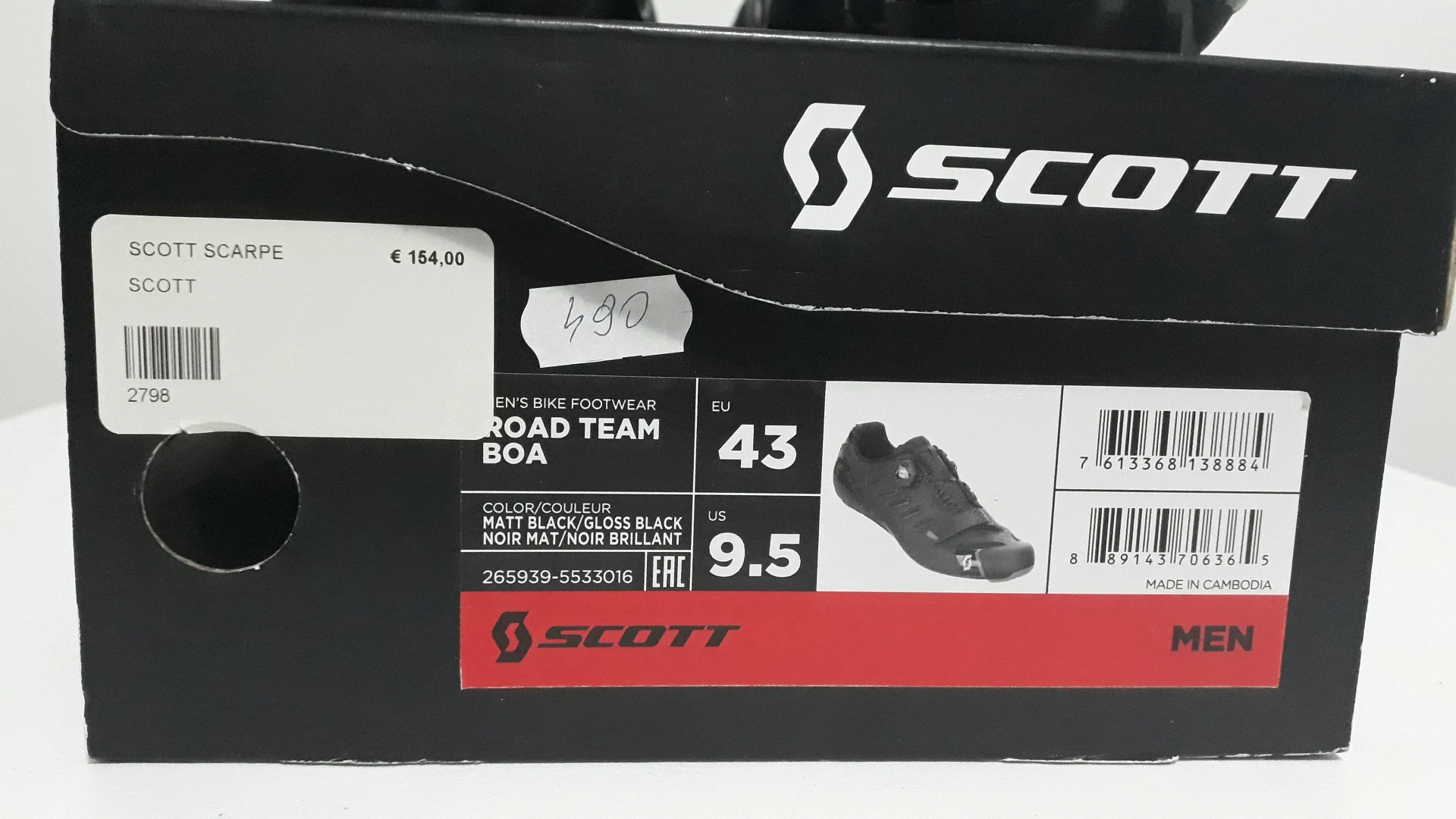 1. Pantofi Scott Road Team Boa 43