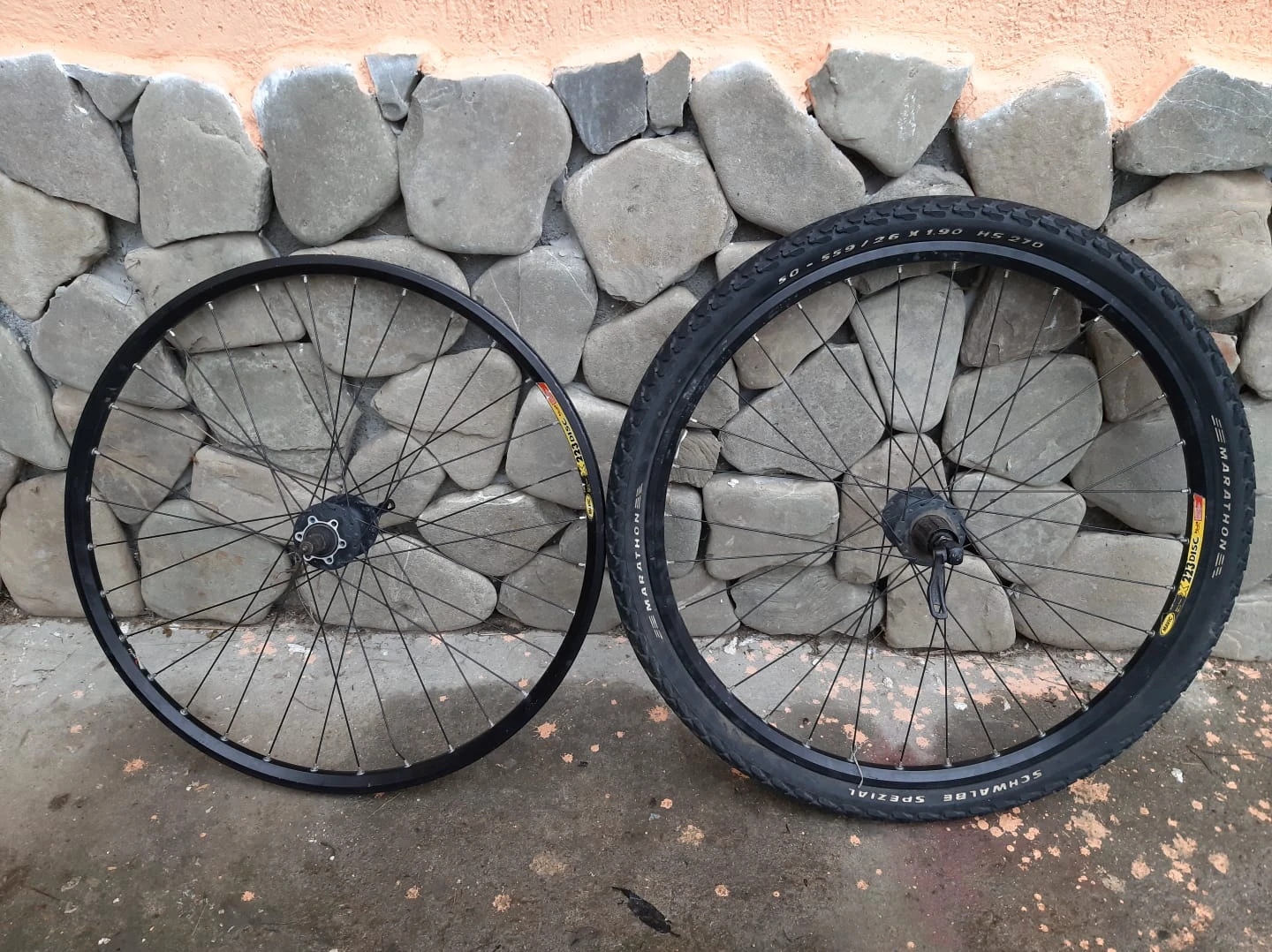 1. Roti mtb Alex Rims