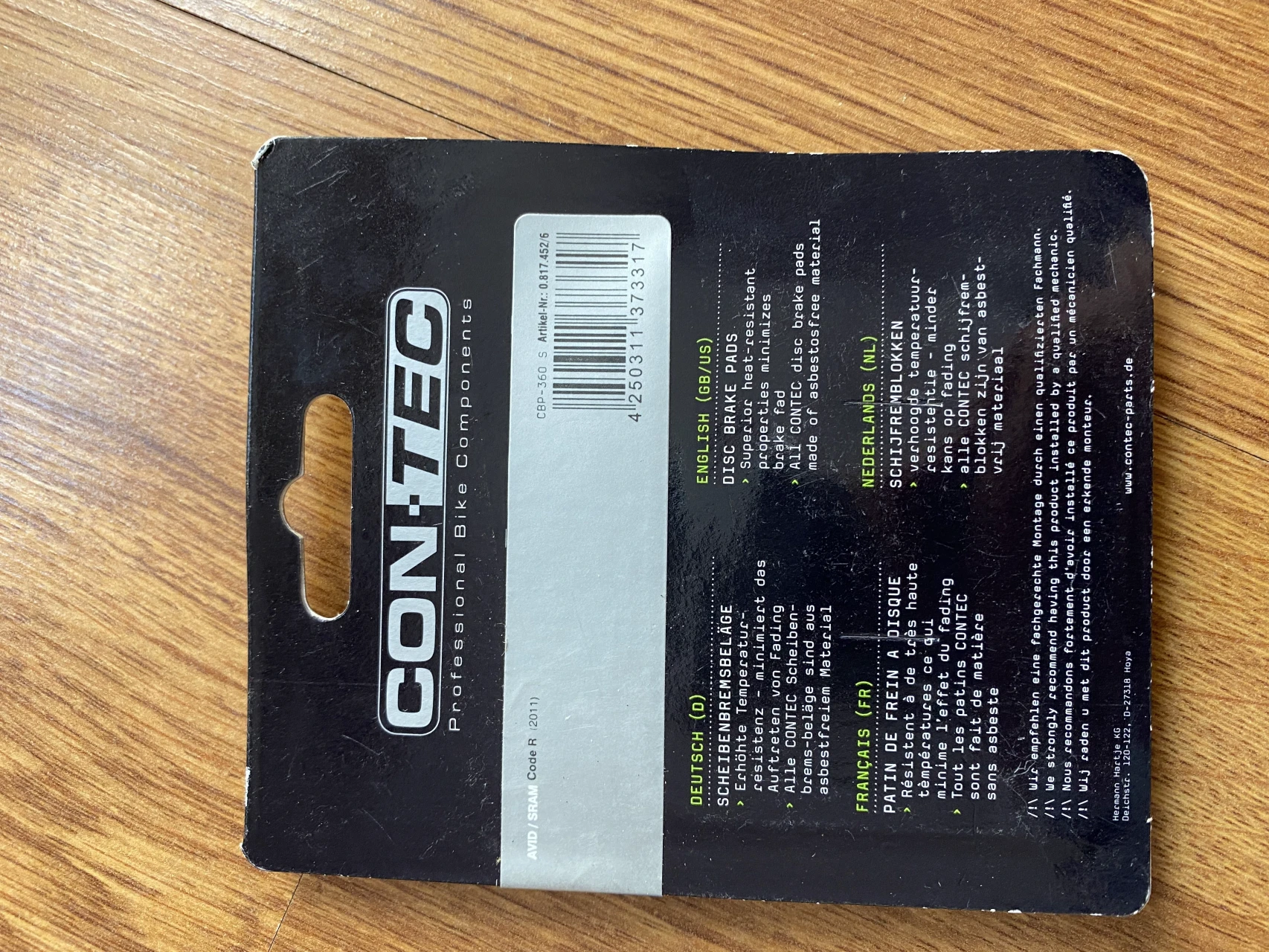 1. Placute frana producator Avid Sram