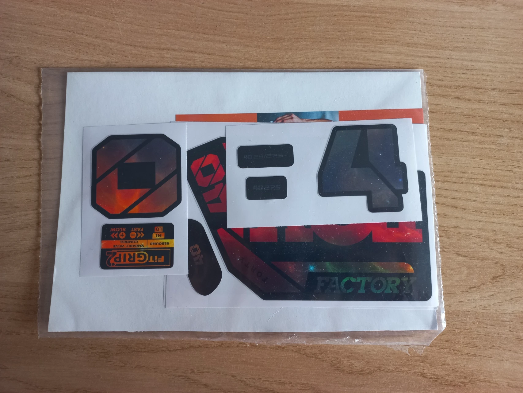 1. Stickere Custom Fox 40 2021+