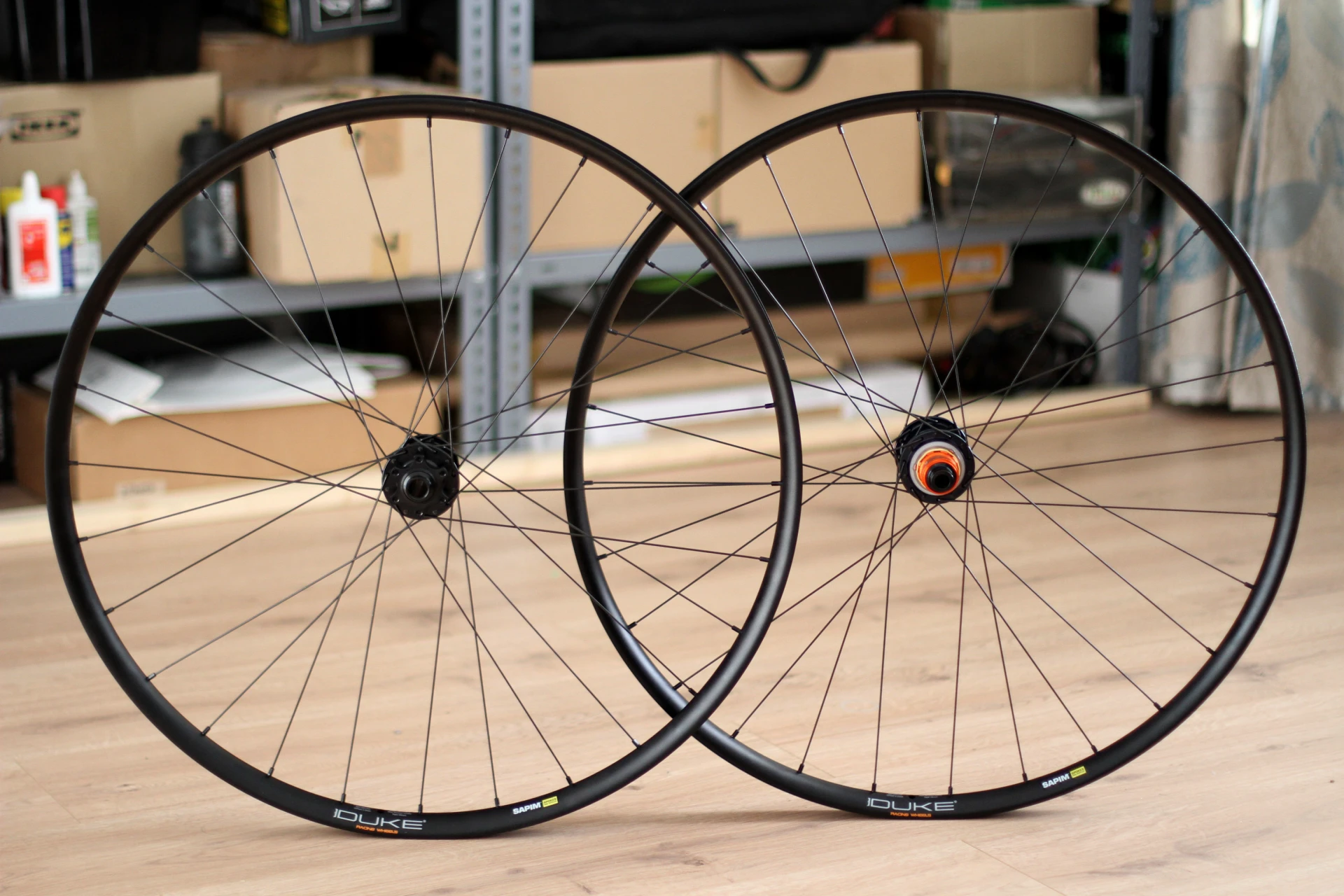 6. Set roti 29er boost: Aivee Classic IS + Duke Lucky Star 28/26 (XD/Micro Spline)