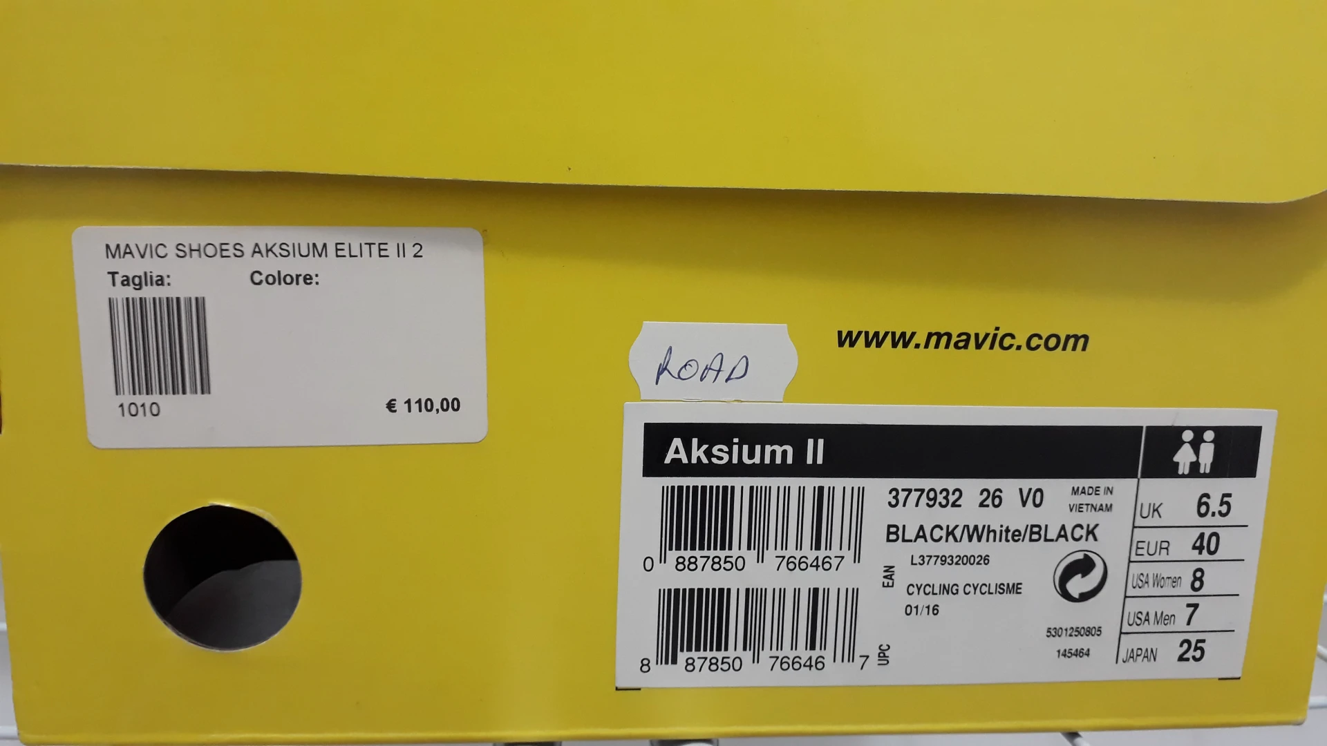 1. Pantofi Mavic Aksium sosea mrime 40