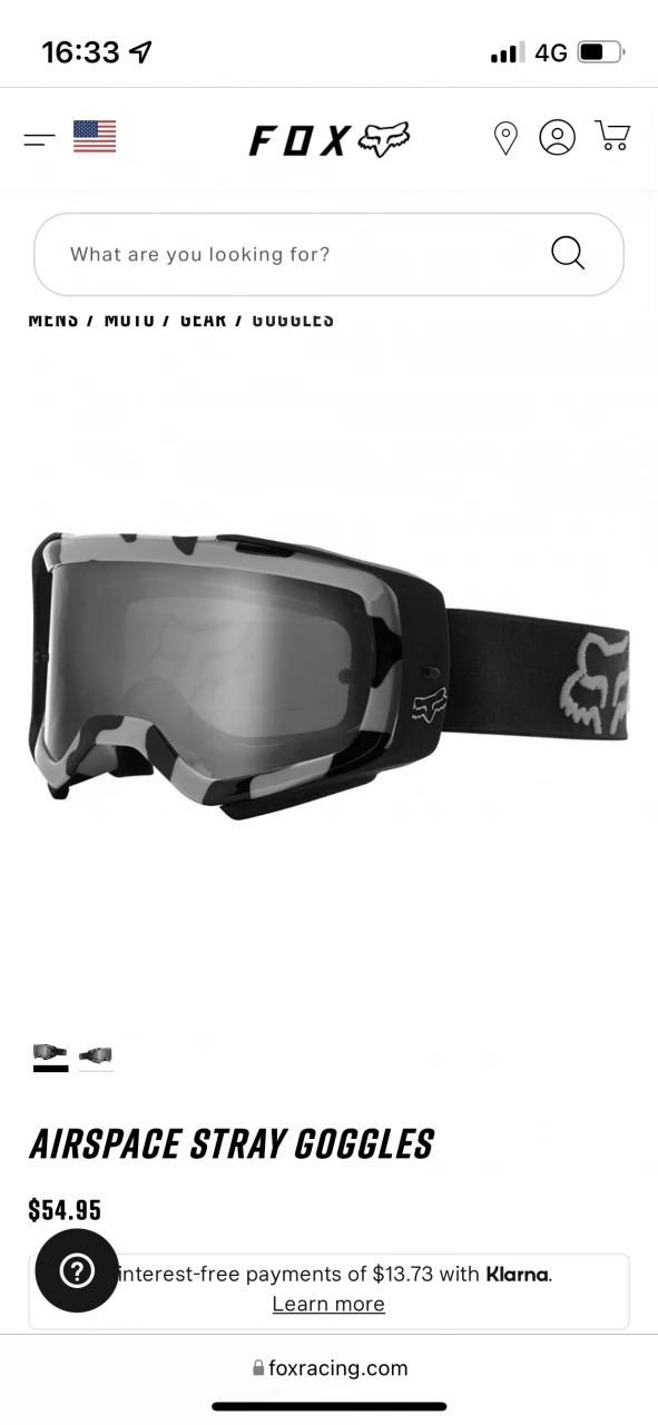 1. Ochelari Fox Air Space (Enduro, DH)