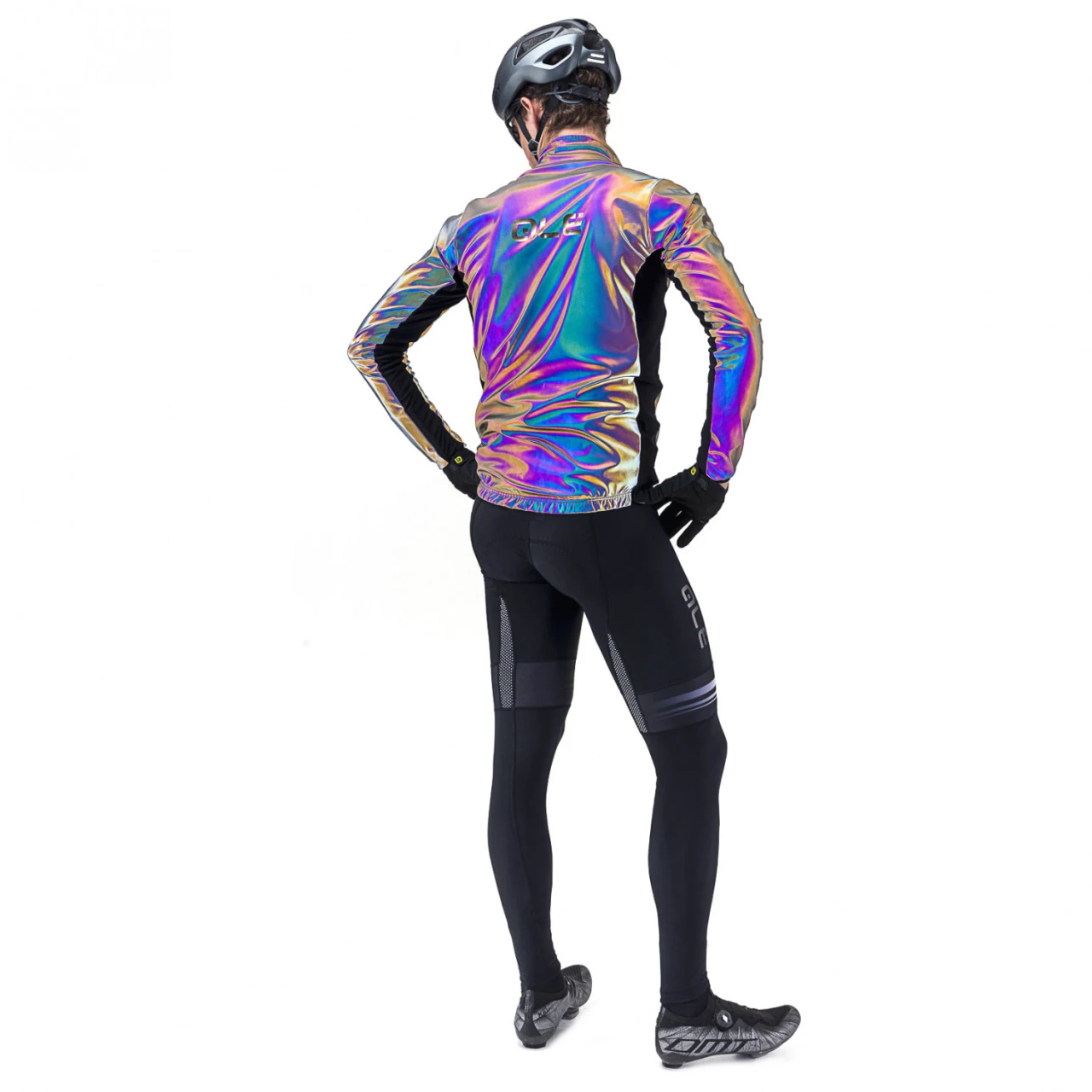 1. Jacheta foita ciclism Ale Iridescent Reflective (windproof & water repellent)