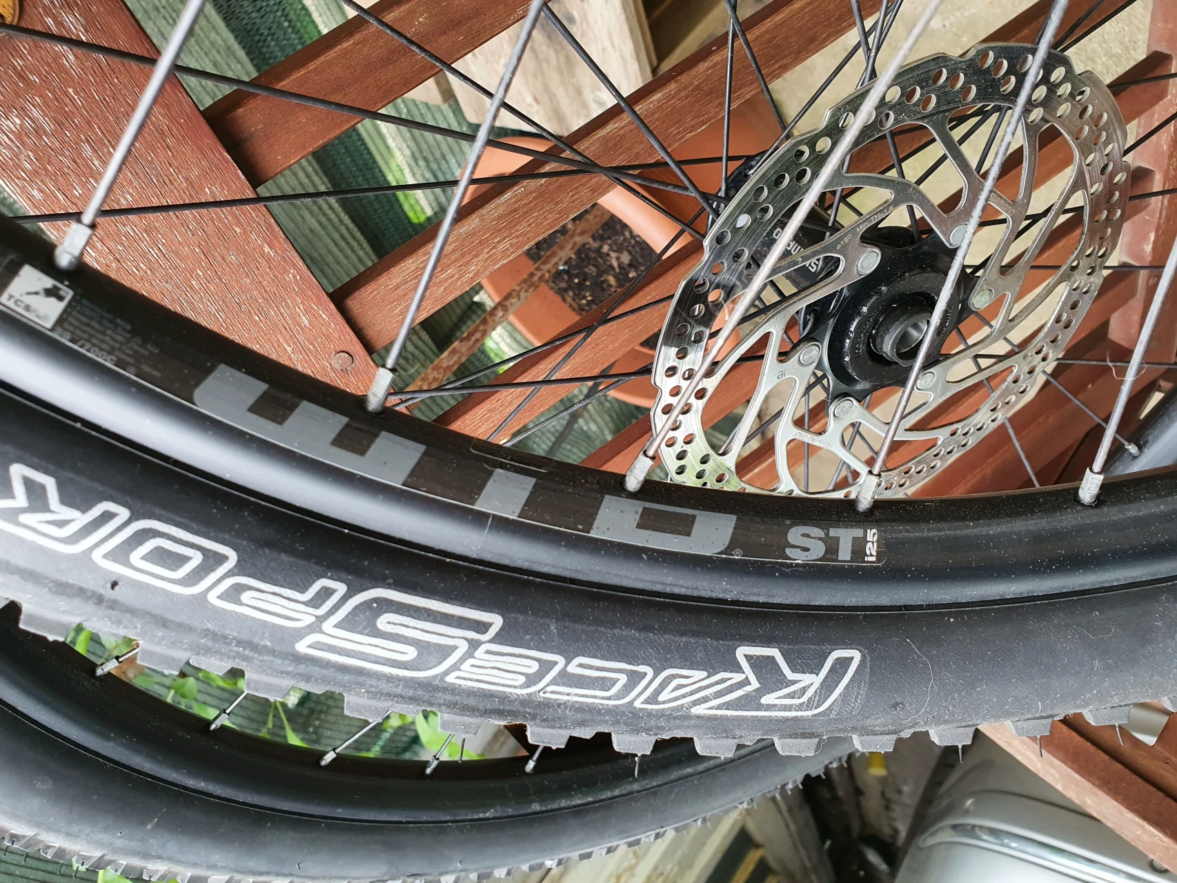 4. Set roti 29 MTB, jante WTB butuci Shimano