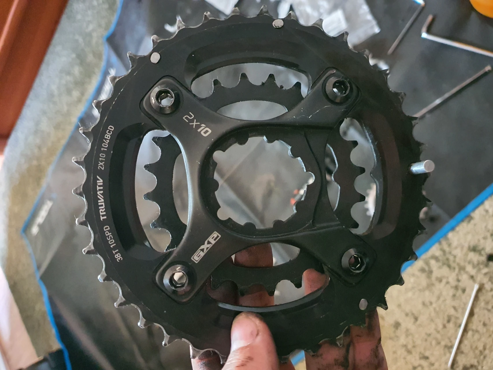 4. Spider sram cu foi 2x10