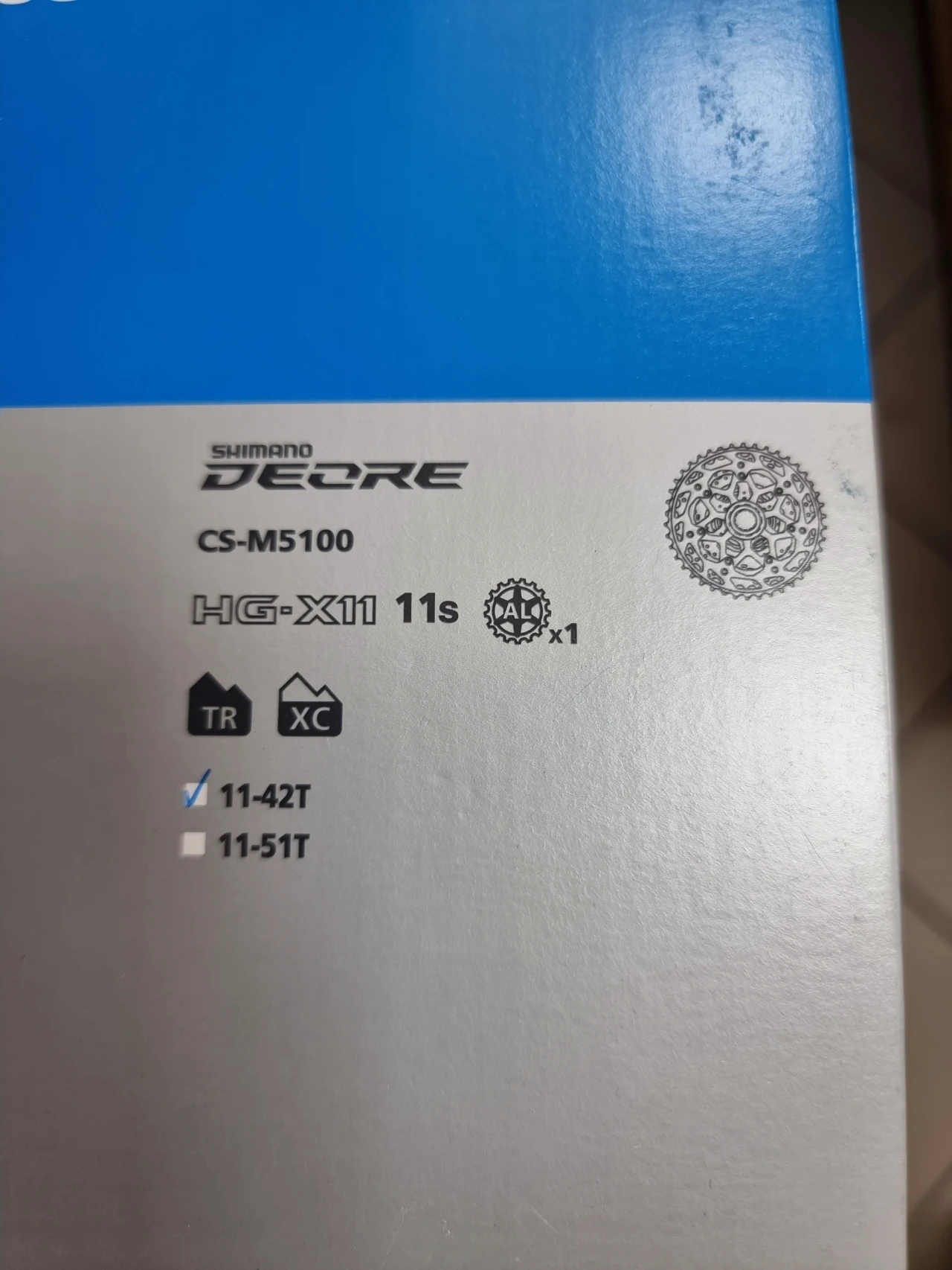 1. Pinioane M5100 Deore