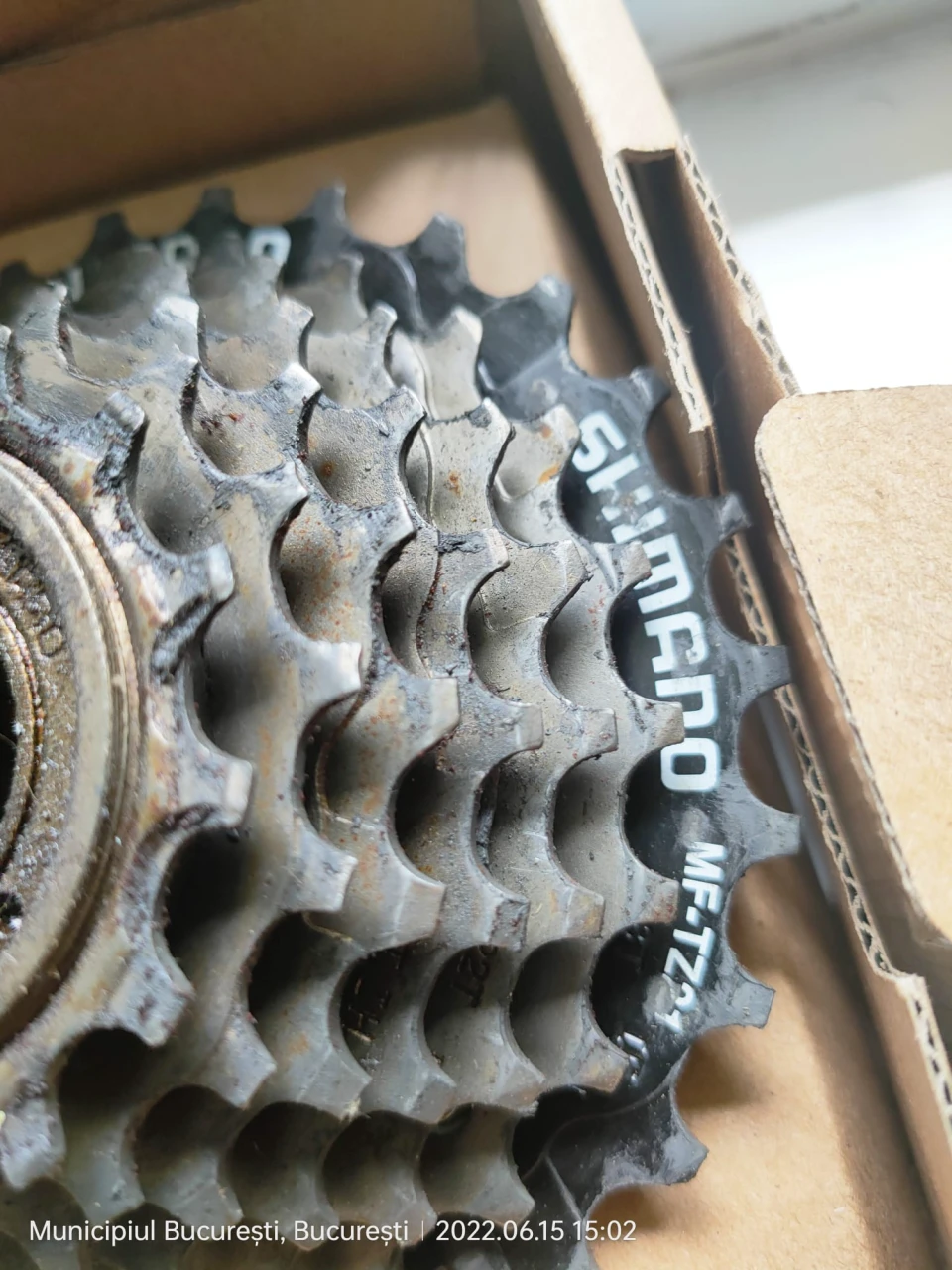 1. Grup pinioane 7 viteze shimano
