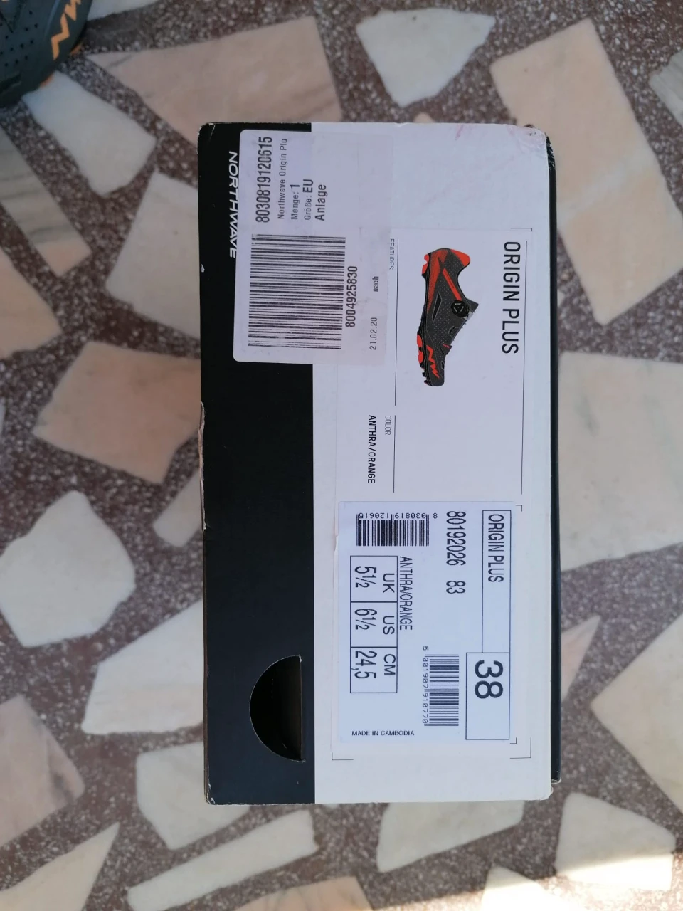 1. Pantofi MTB Northwave Origin Plus Măr. 38