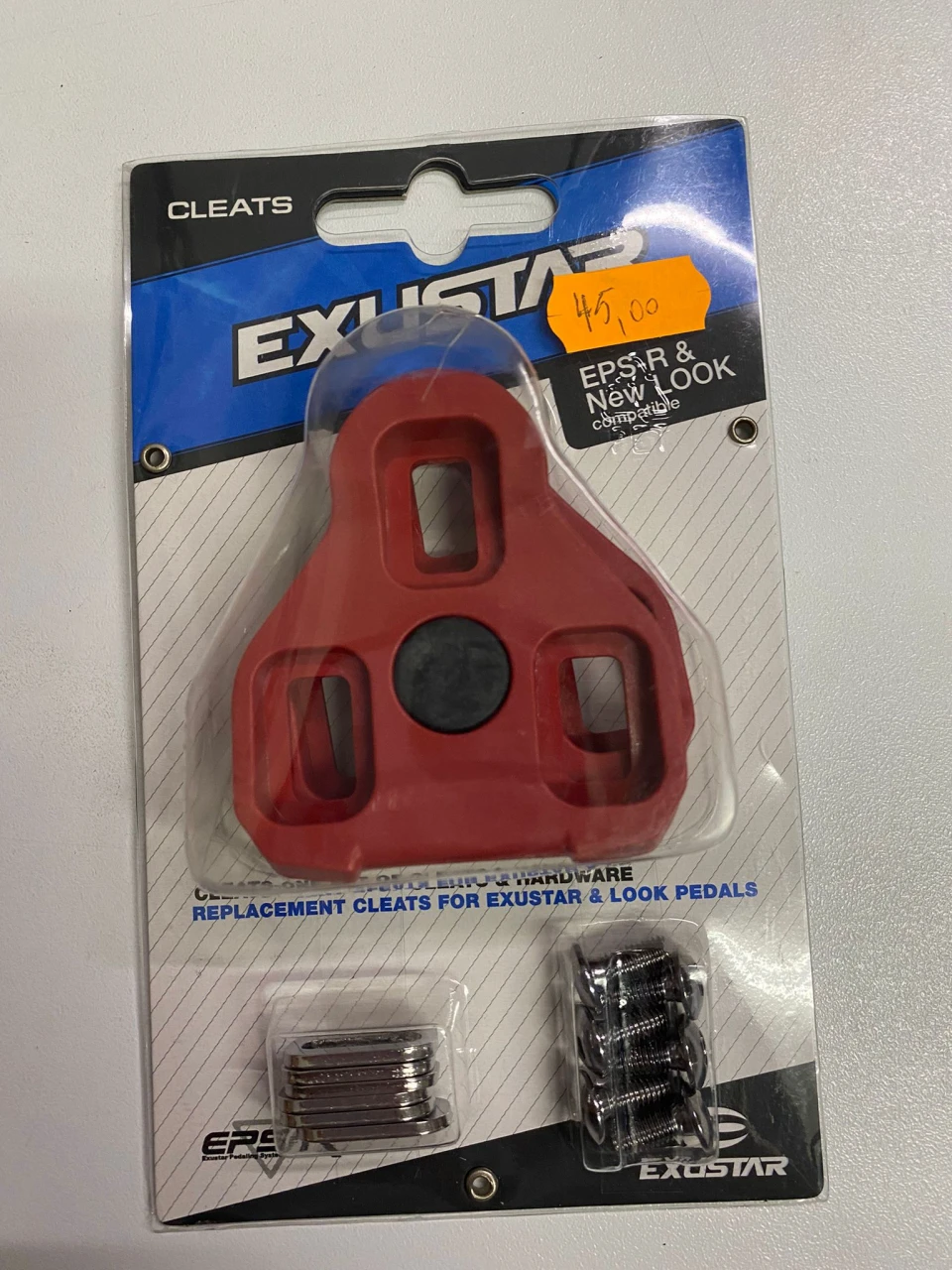 1. Placute pedale SPD EXUSTAR compatibil Shimano sau Look