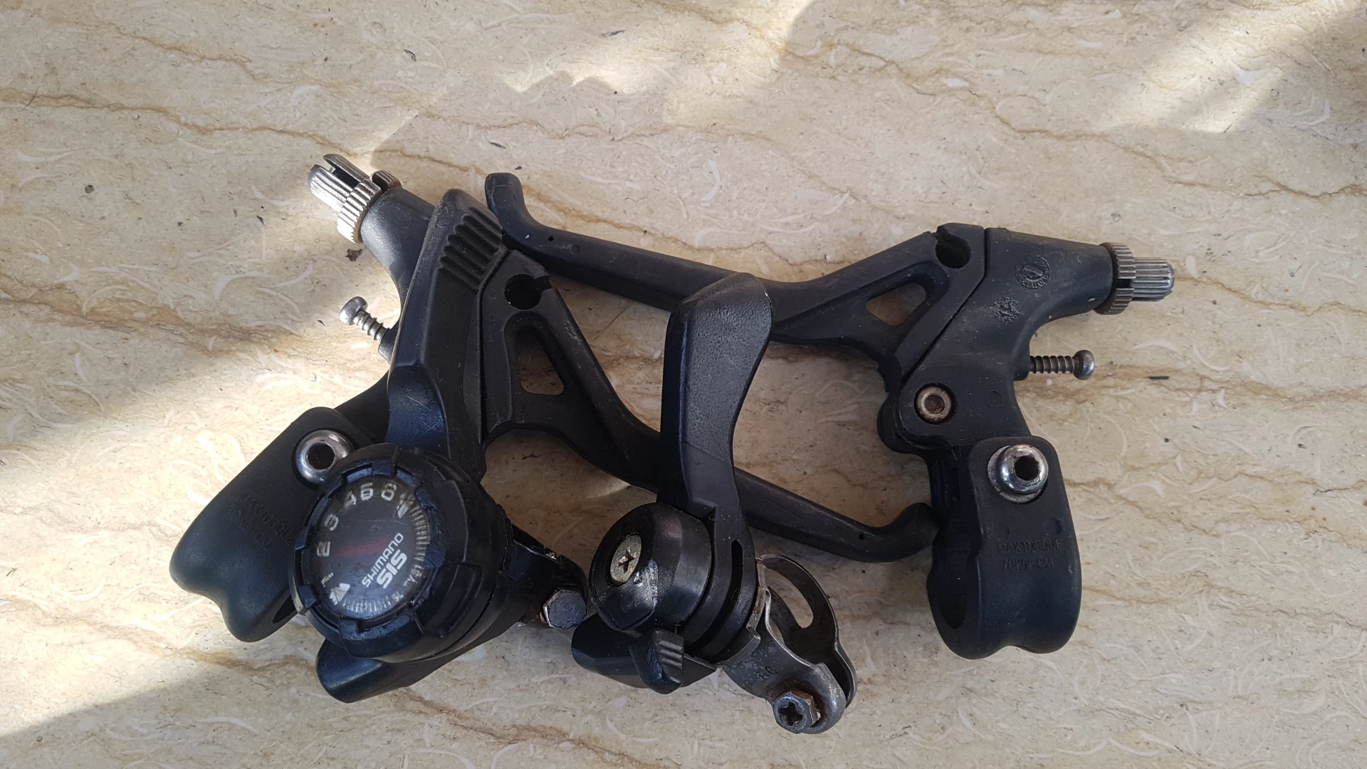 1. Set manete de 7 viteze Shimano