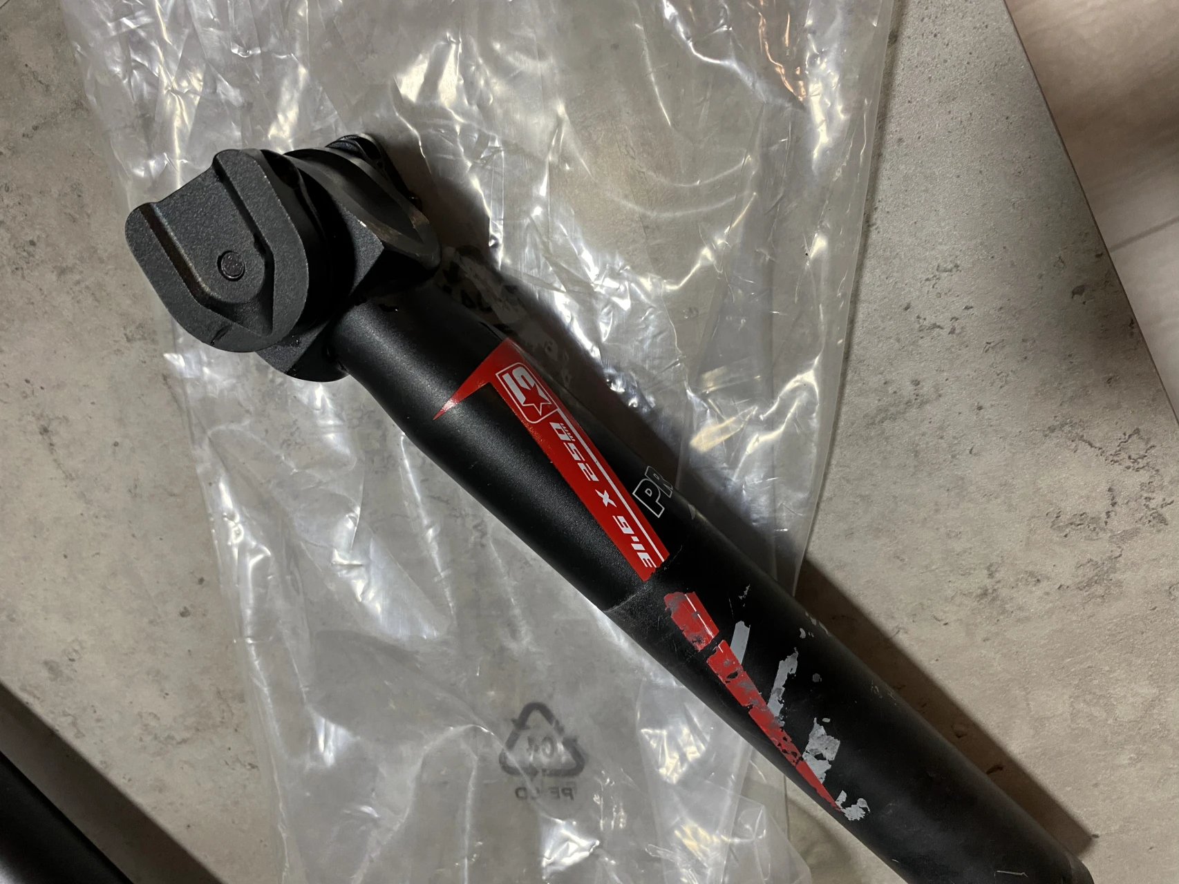 1. Tija sa PRO downhill 31.6 250mm