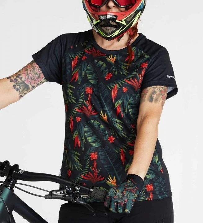 2. Tricou mountainbike dama Dharco Classic Jersey SS Tropical