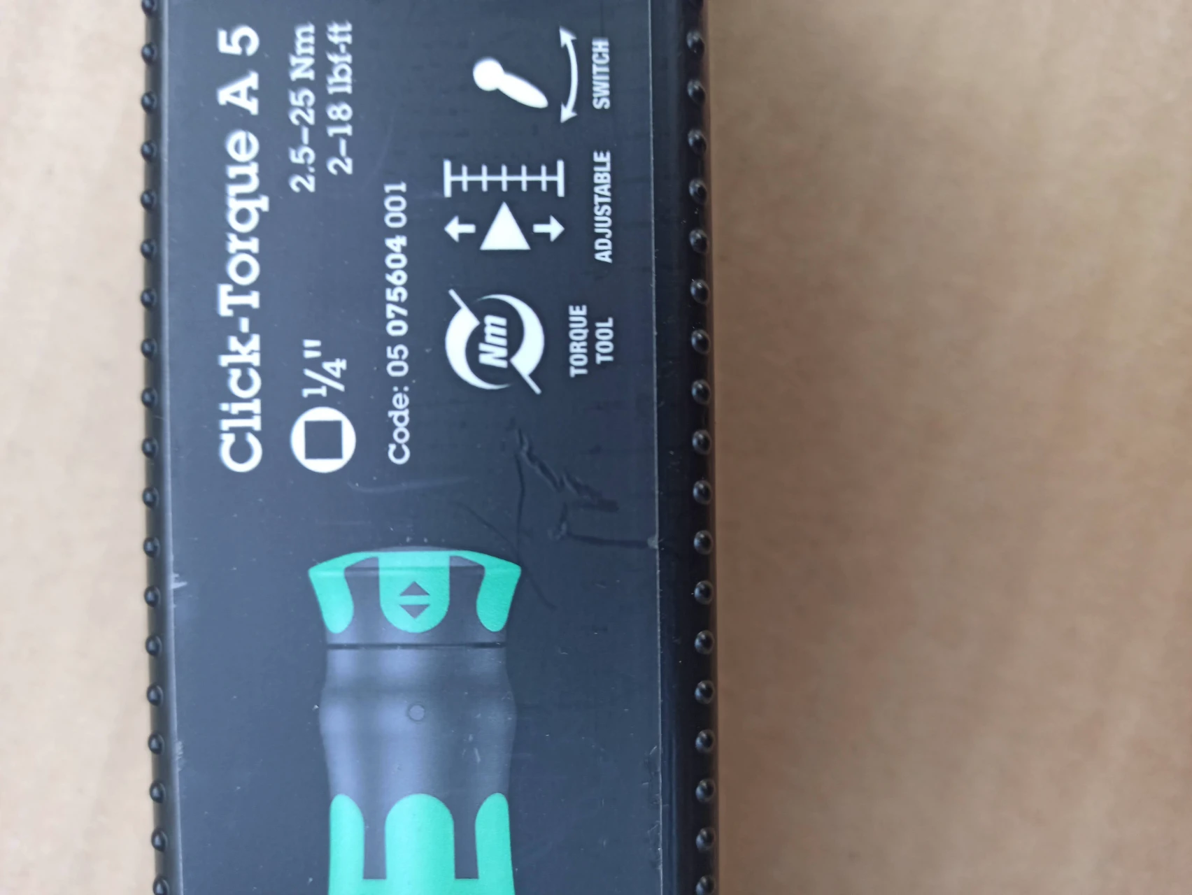 1. Cheie dinamometrica Wera Click-Torque A5