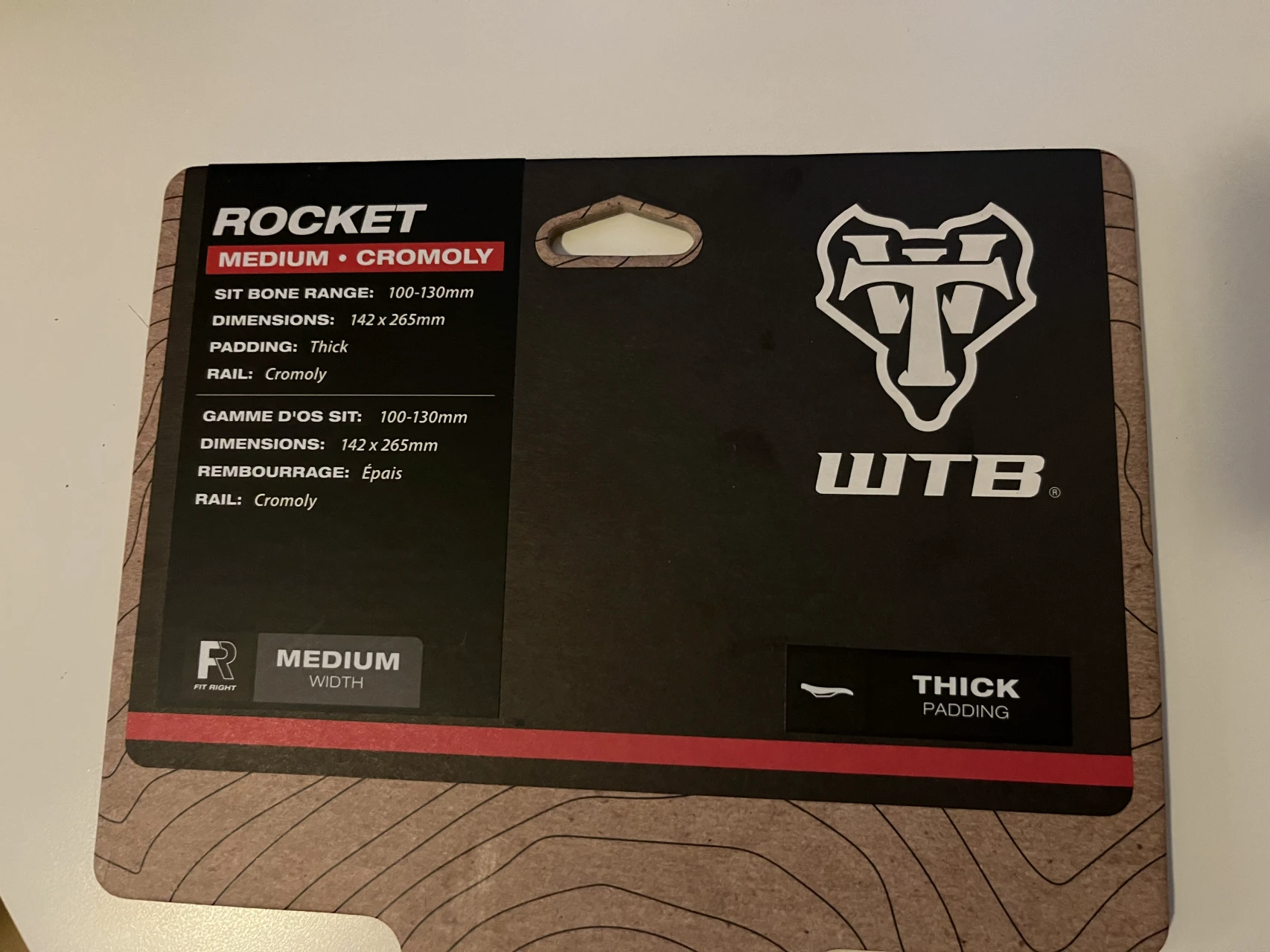 1. WTB Rocket Chromoly