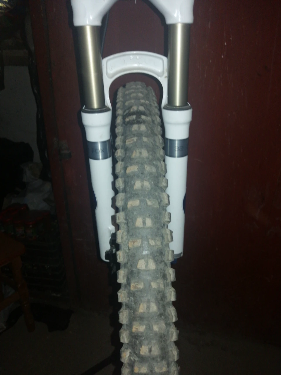1. Roata fata 26, butuc rulment, Maxxis High Roller