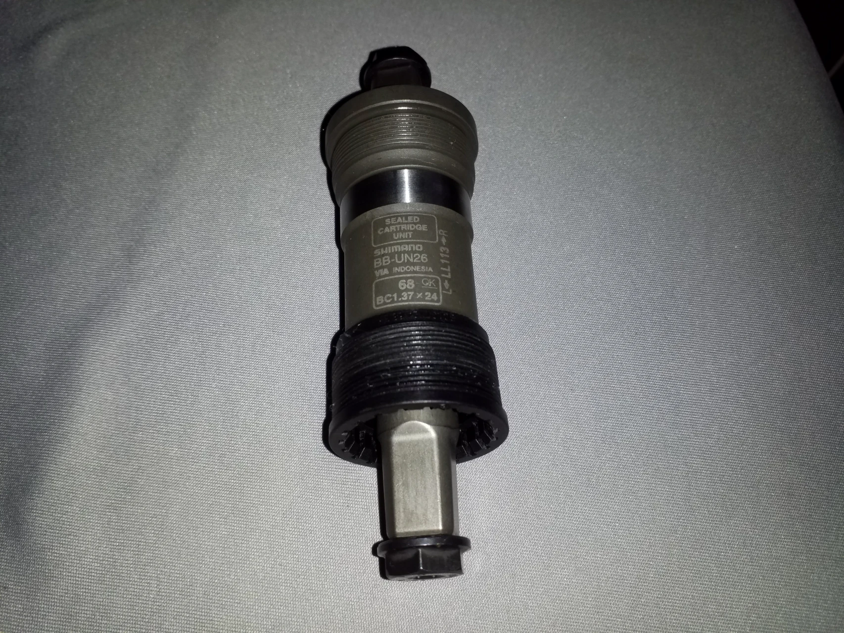 1. Rulment pedalier/monobloc shimano bb un 26, 113 mm