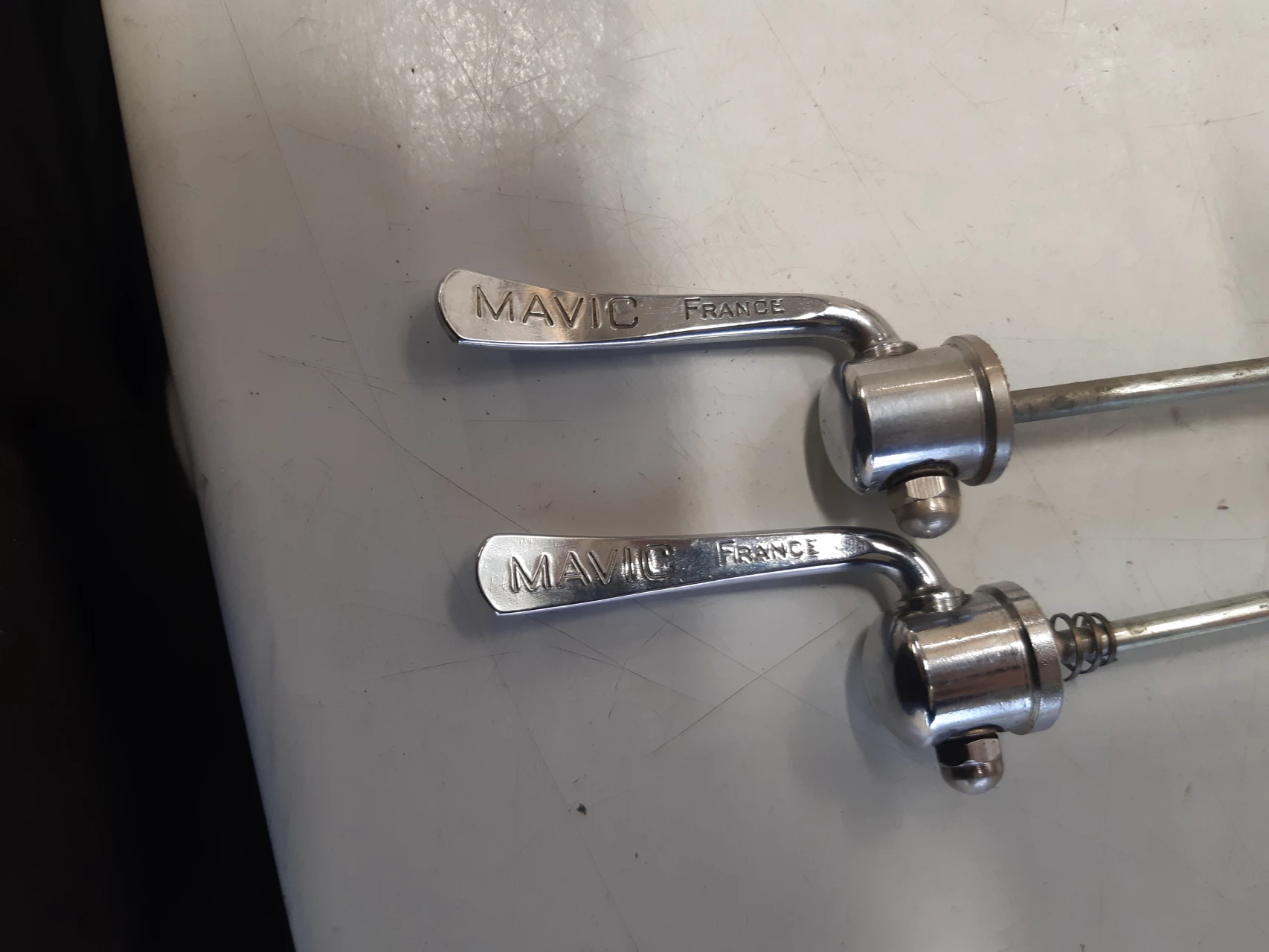 4. Quick-release Mavic