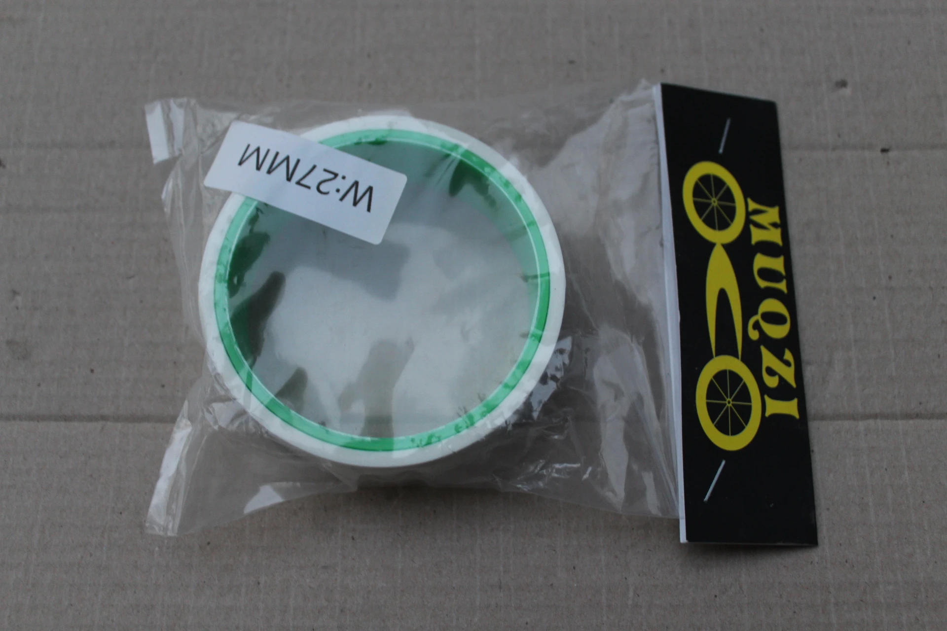 2. Tubeless RimTape 27mm - 10m alb