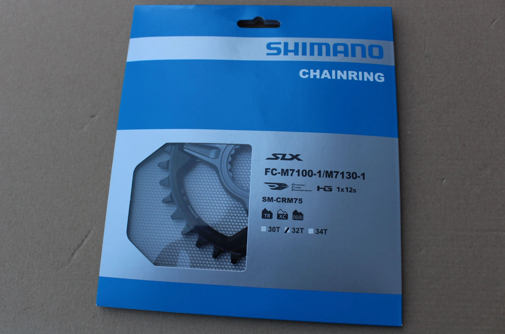 4. Shimano SLX SM-CRM75 placa angrenaj FC-M7100-1/7120-1/7130-1