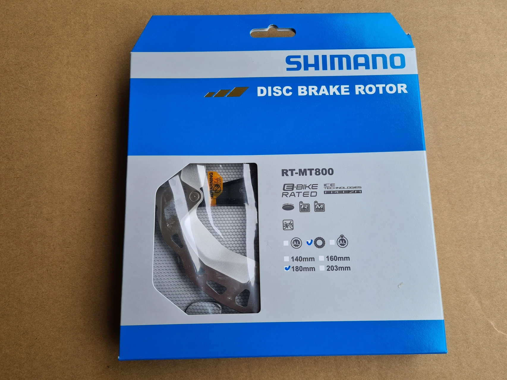 1. Disc frana Shimano RT-MT800 180 mm NOU.