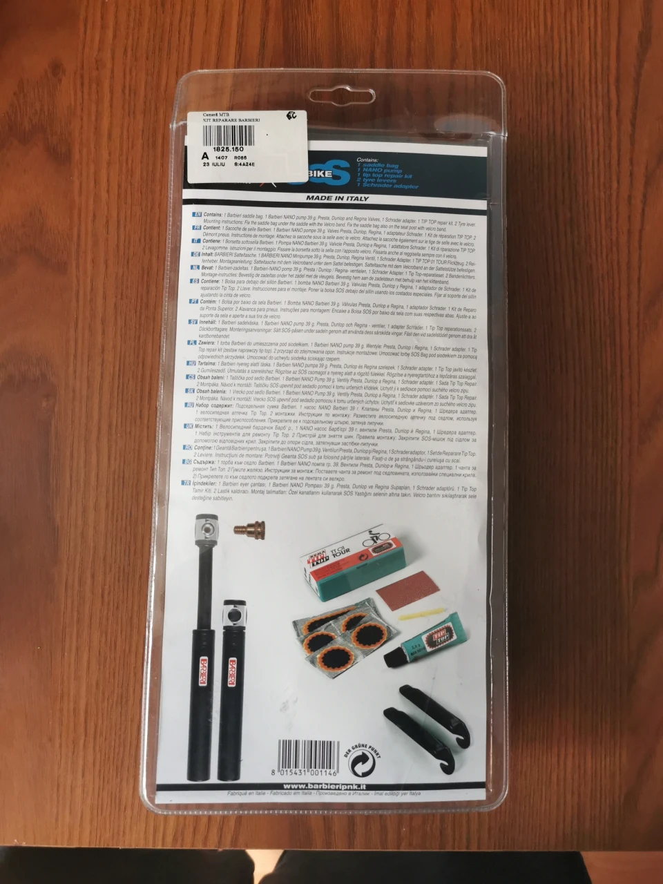 1. Kit reparatie barbieri