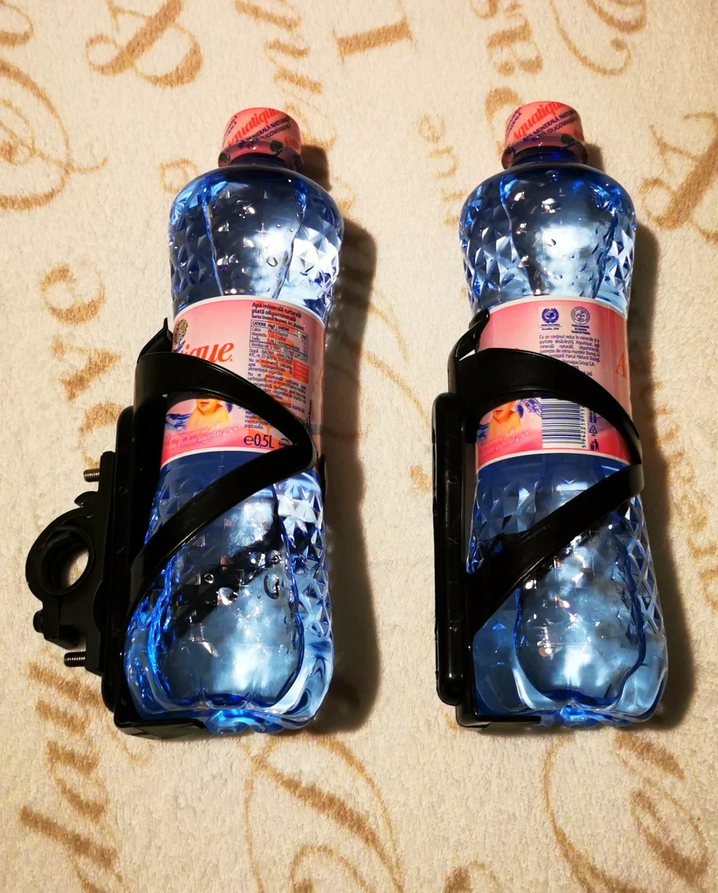 3. 2x Suporturi suport bidon bicicleta copii + 1x adaptor ghidon