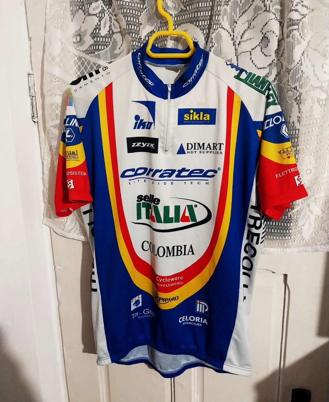 1. Tricou ciclism, ITALIA COLOMBIA, marime L