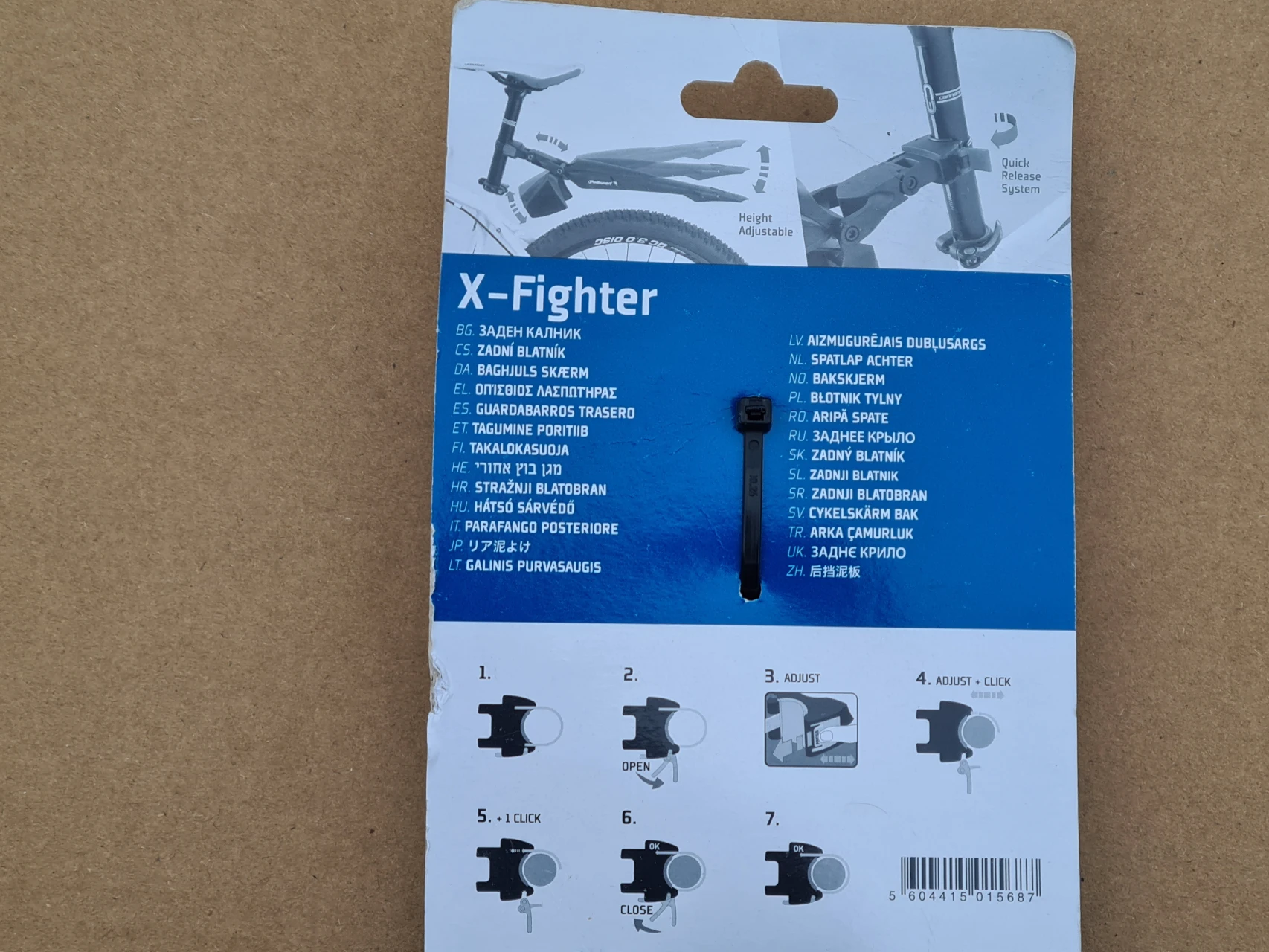 1. Aparatoare noroi Polisport X Fighter.