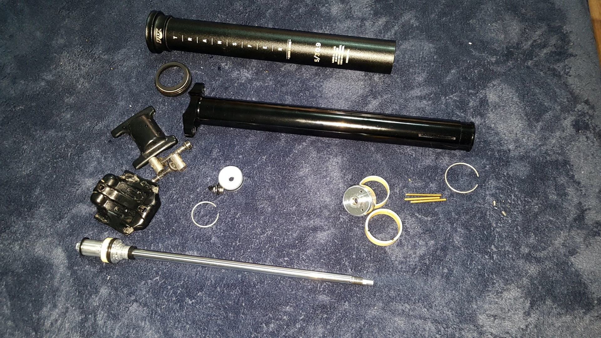 7. Piese Fox Transfer Dropper Seat Post Tija