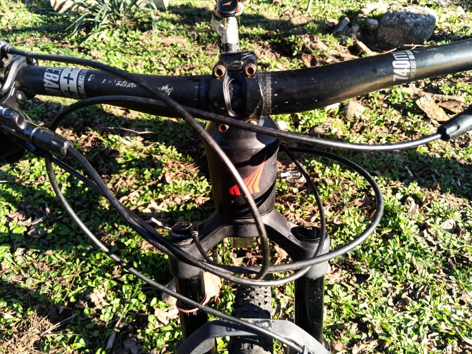 1. Bicicleta mtb Haibike carbon