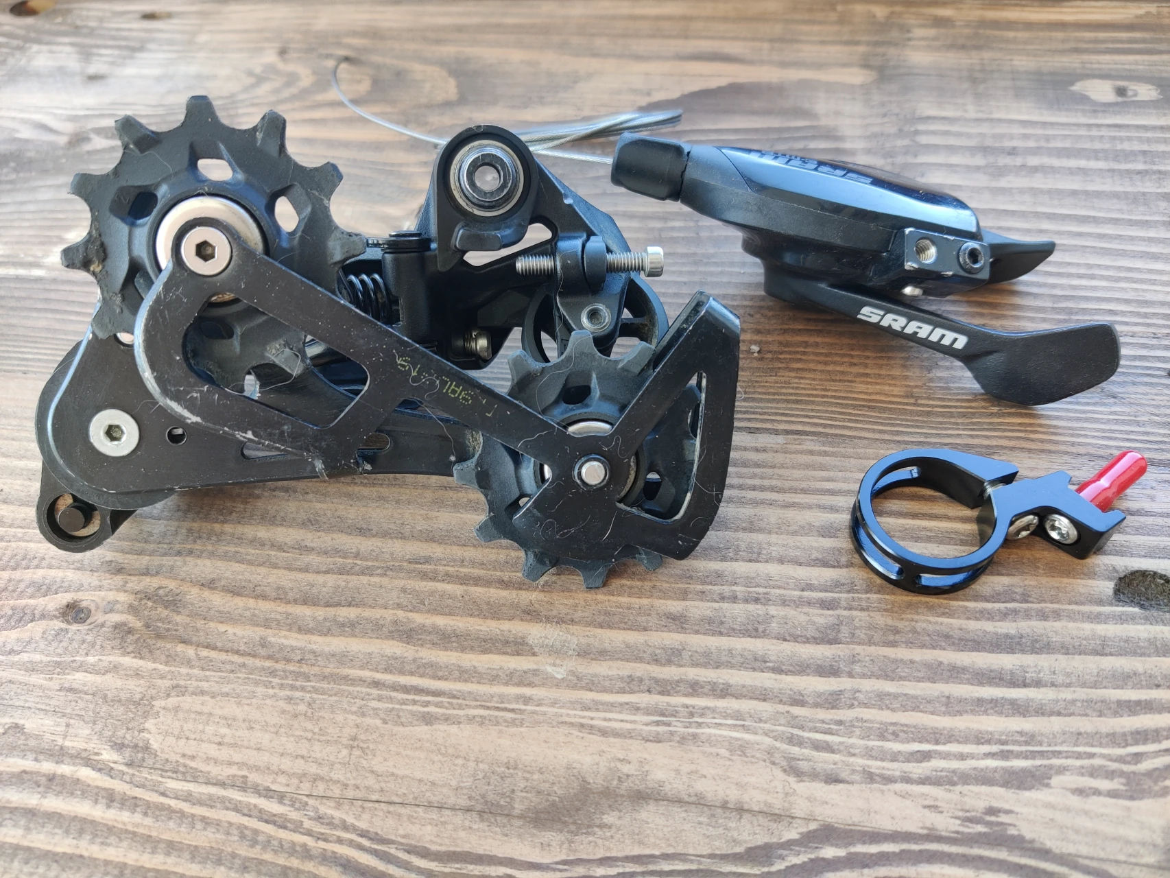 1. Set shifter - deraior Sram NX 11v.