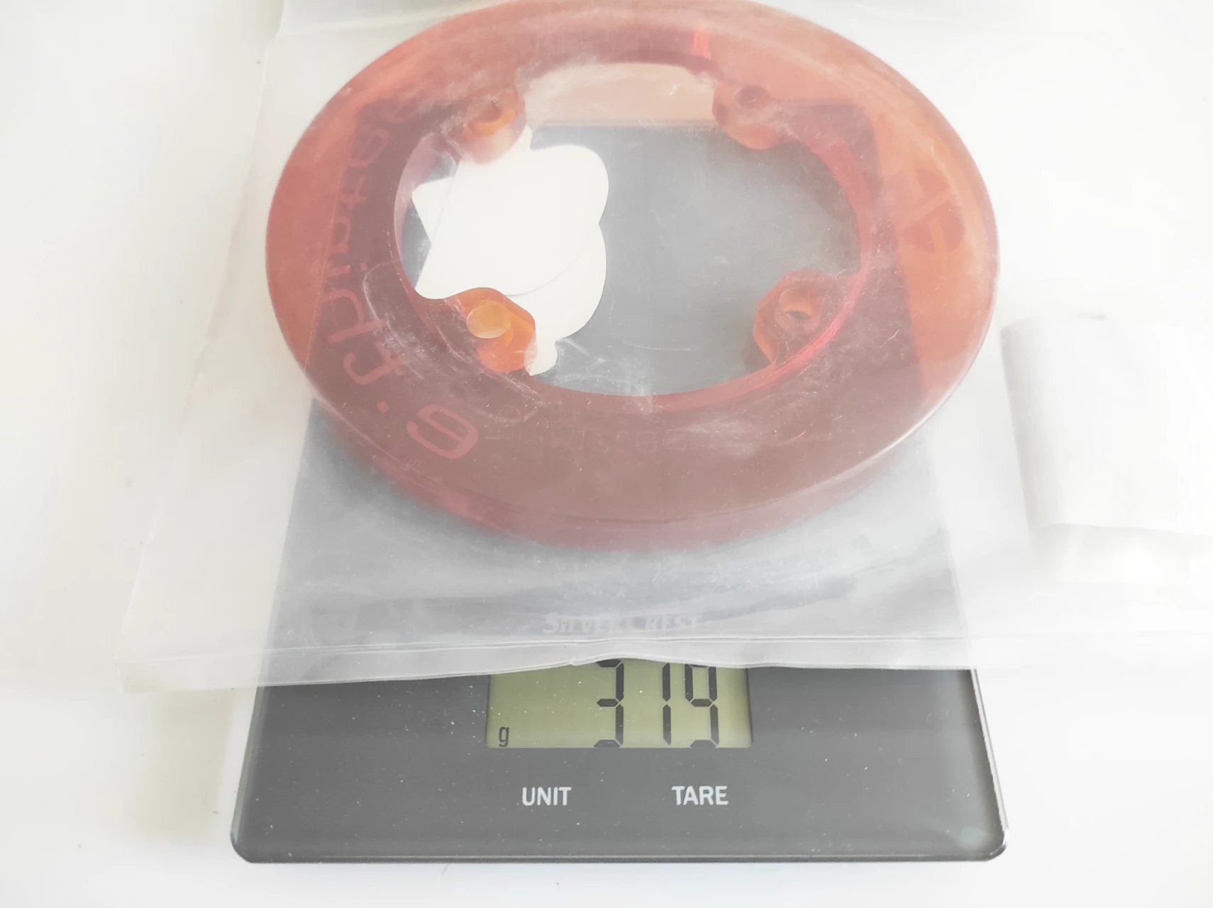1. Bashguard E*thirteen Supercharger 40T, 104 BCD, orange, nou