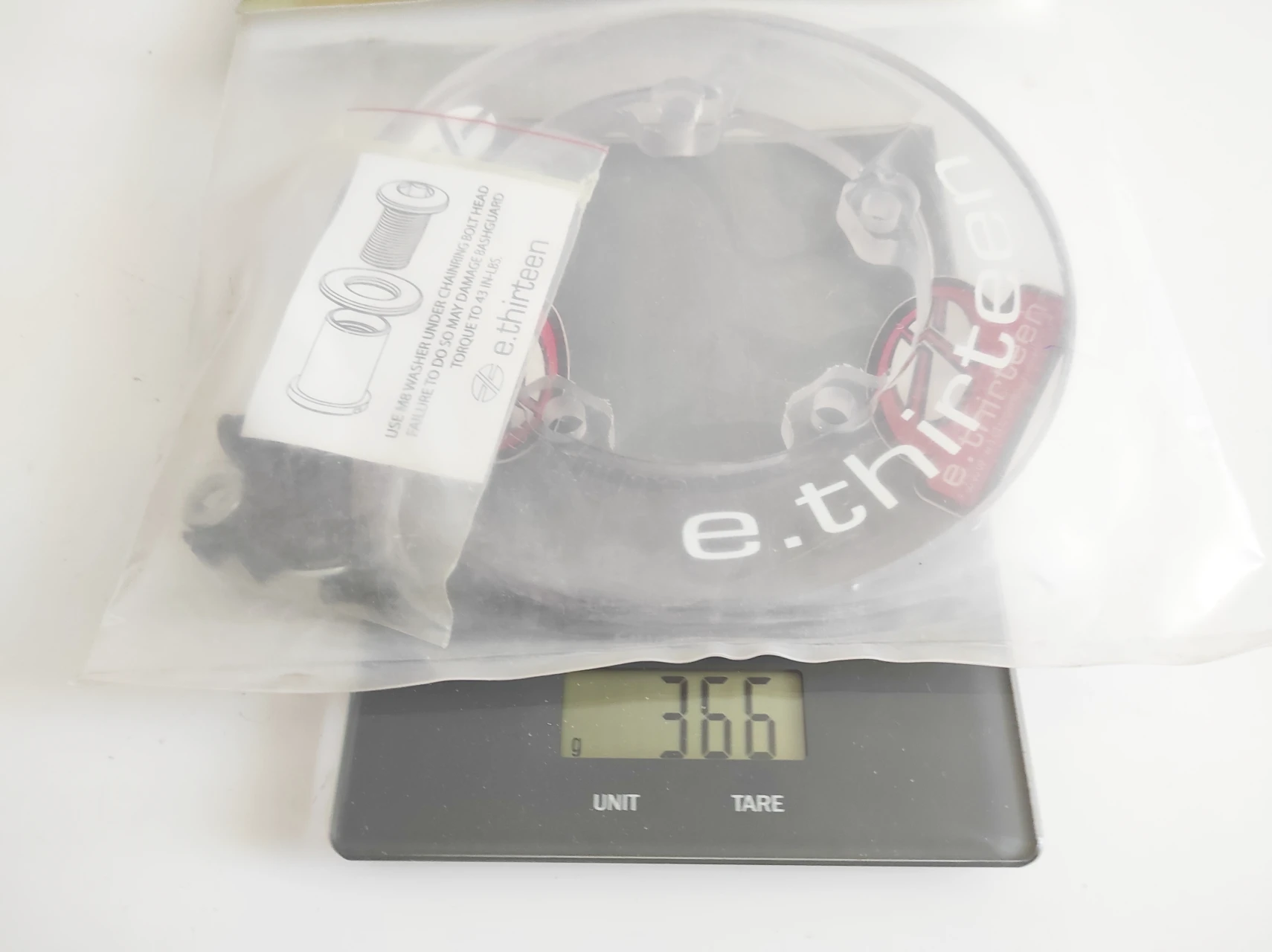 1. Bashguard E*thirteen Supercharger 42T, 110 BCD, nou
