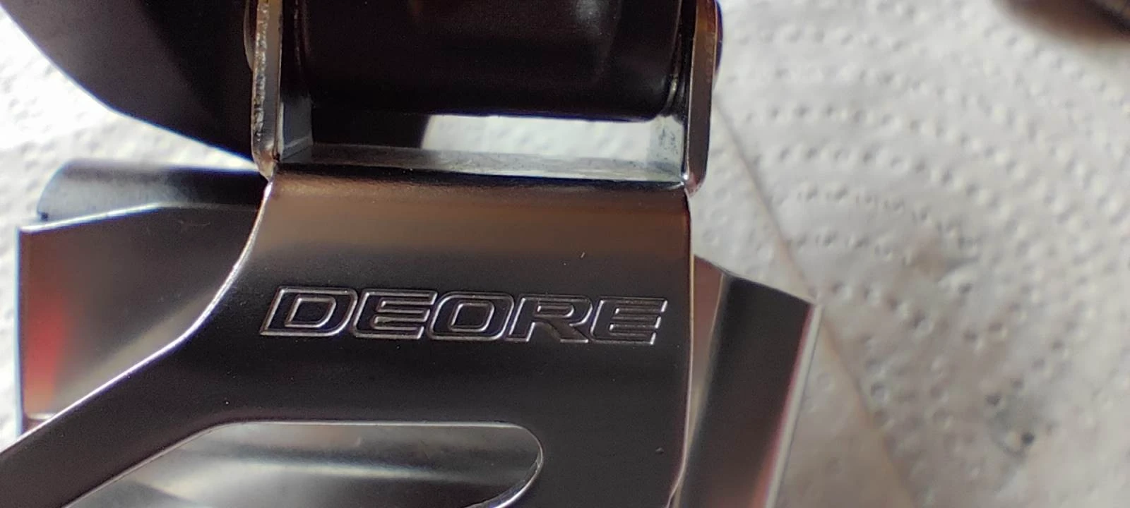 2. SCHIMBATOR FOI SHIMANO DEORE FD-M618-L 10 VITEZE DIRECT MOUNT