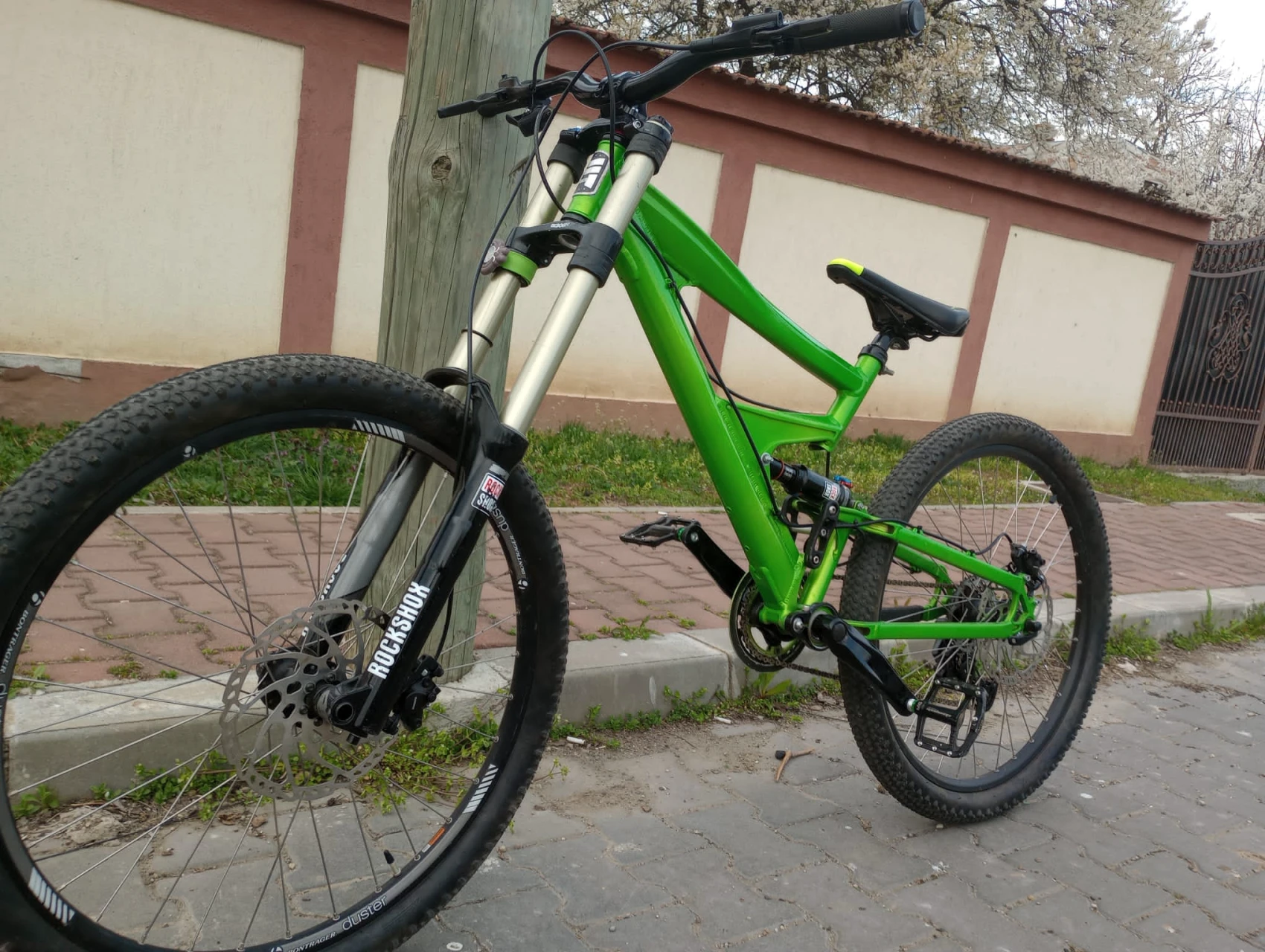 1. Bicicleta downhill custom