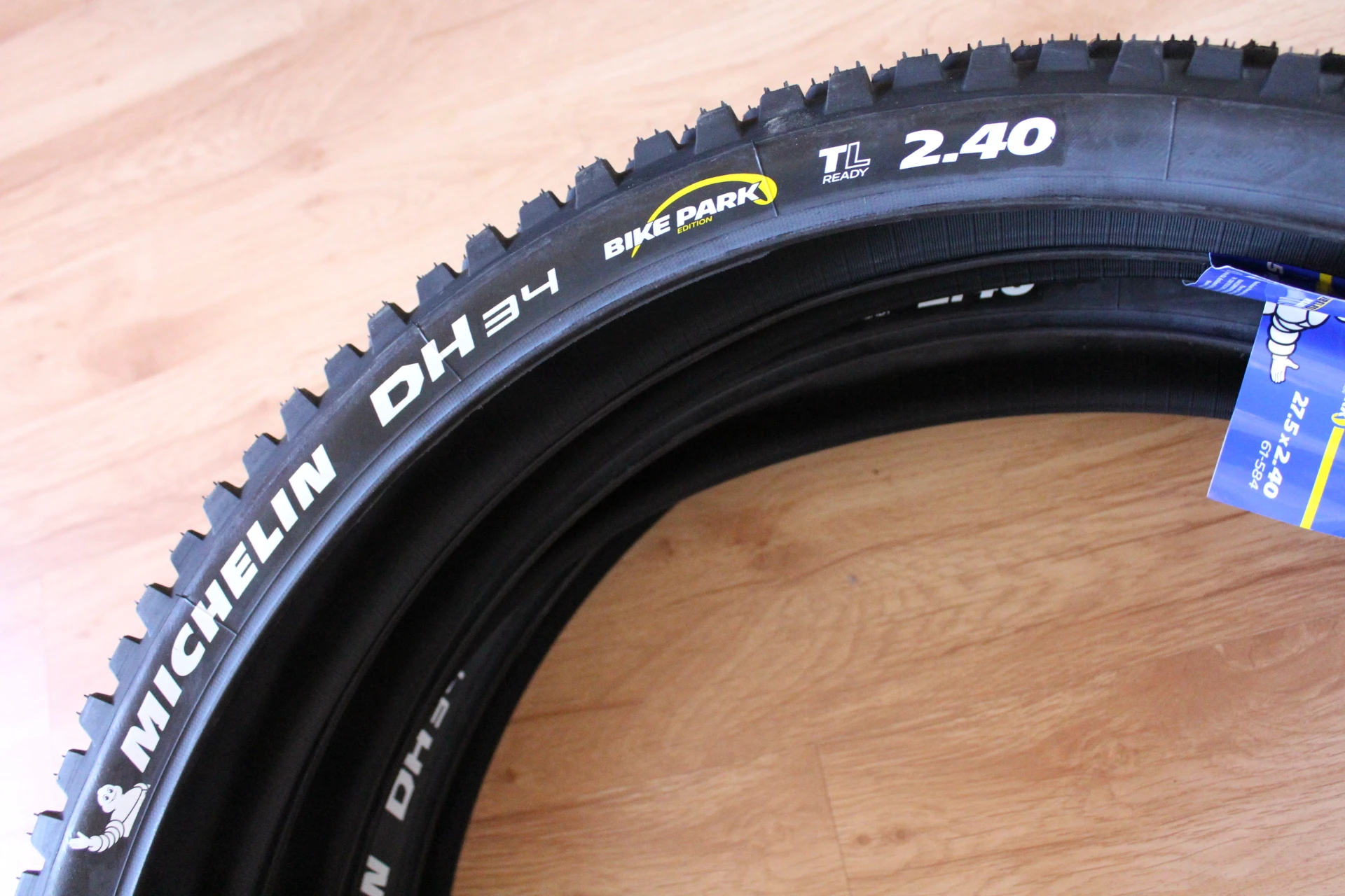 2. Michelin DH 34 Bike Park 27.5x2.40" Tubeless - sarma