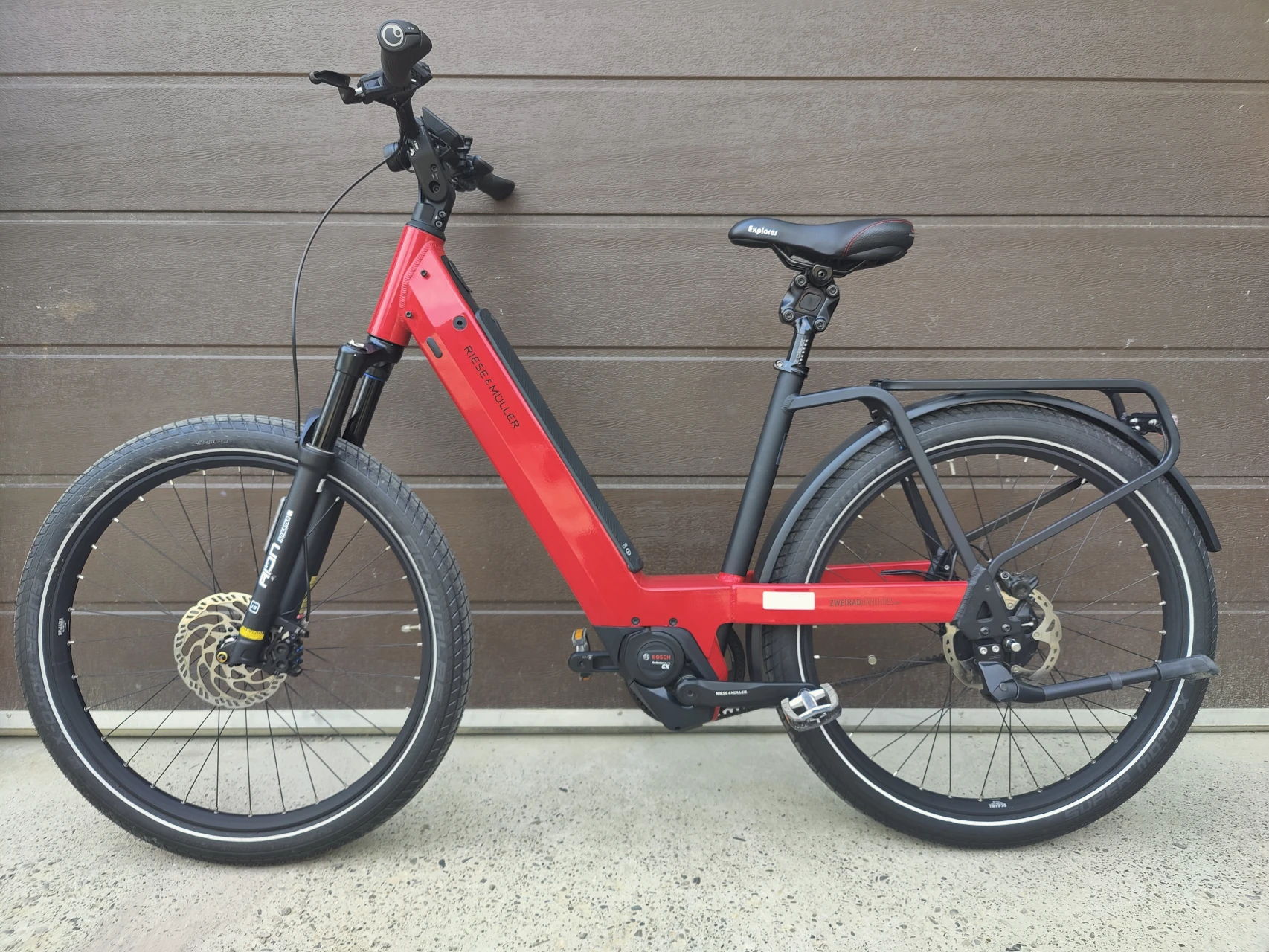 1. Bicicleta electrica Riese Muller, transmisie curea Enviolo