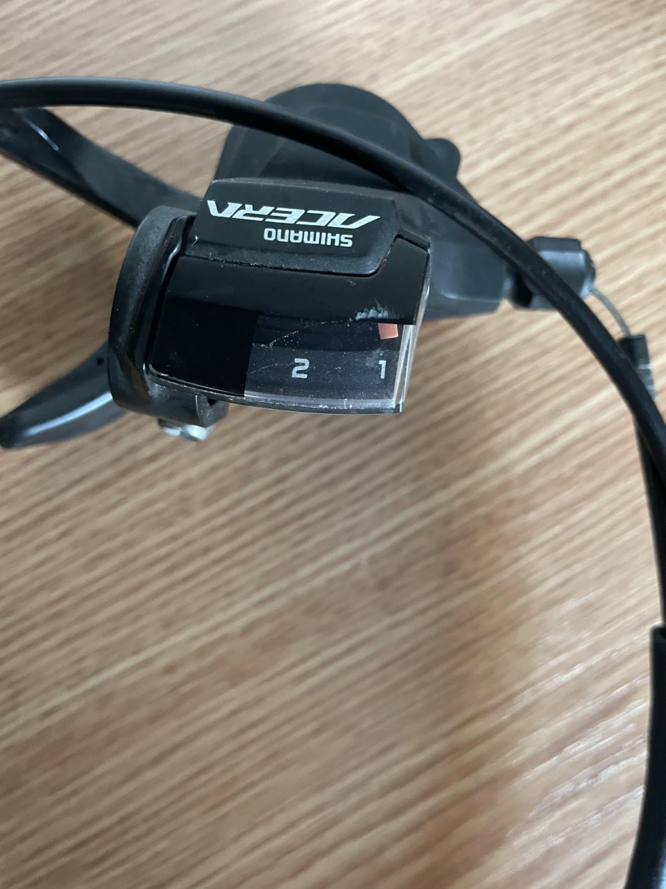 1. Maneta schimbator+ schimbator 2v Shimano Acera