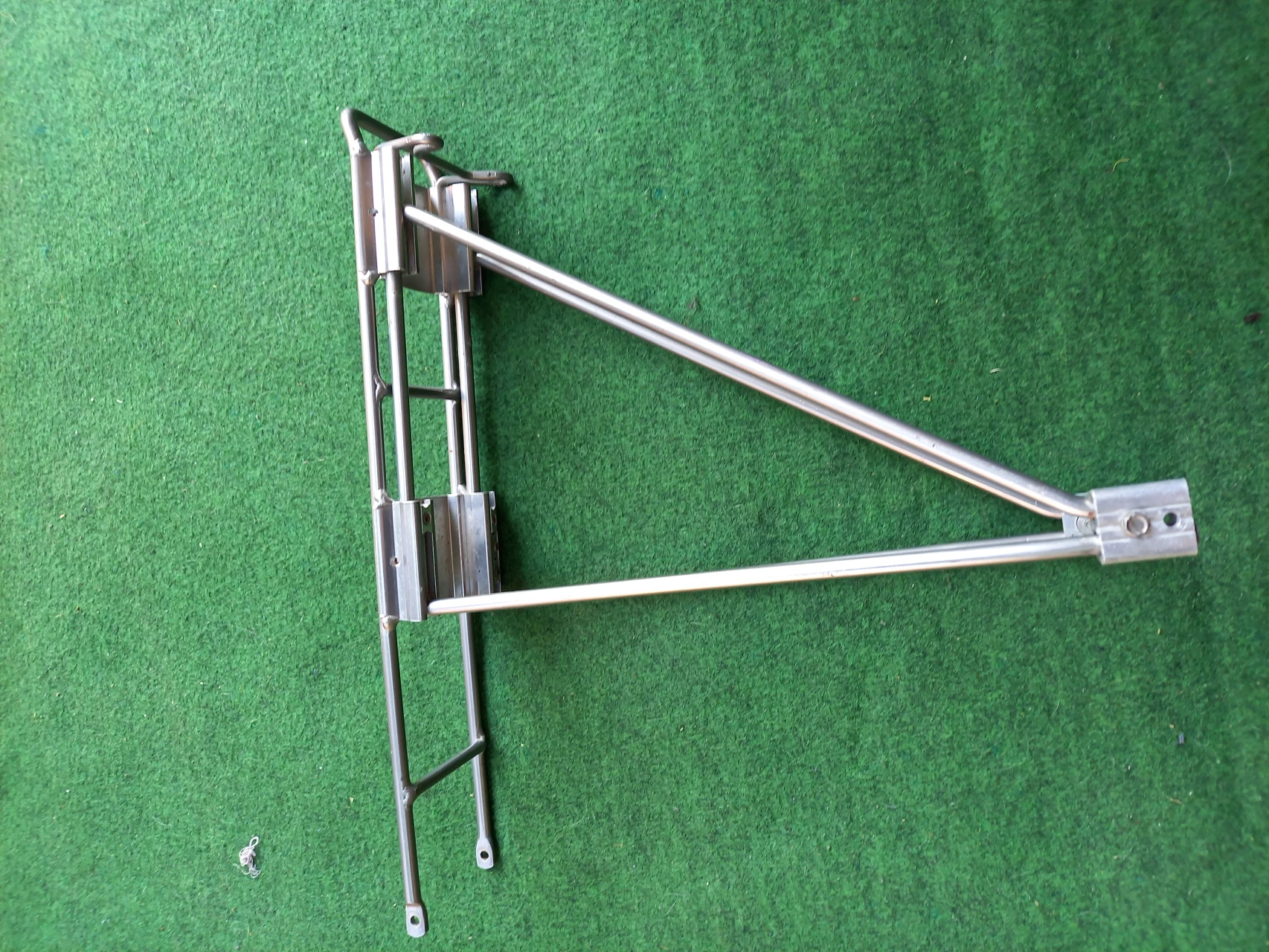 4. Tija de șa cu suspensie model vintage 26.4 mm otel inoxidabil