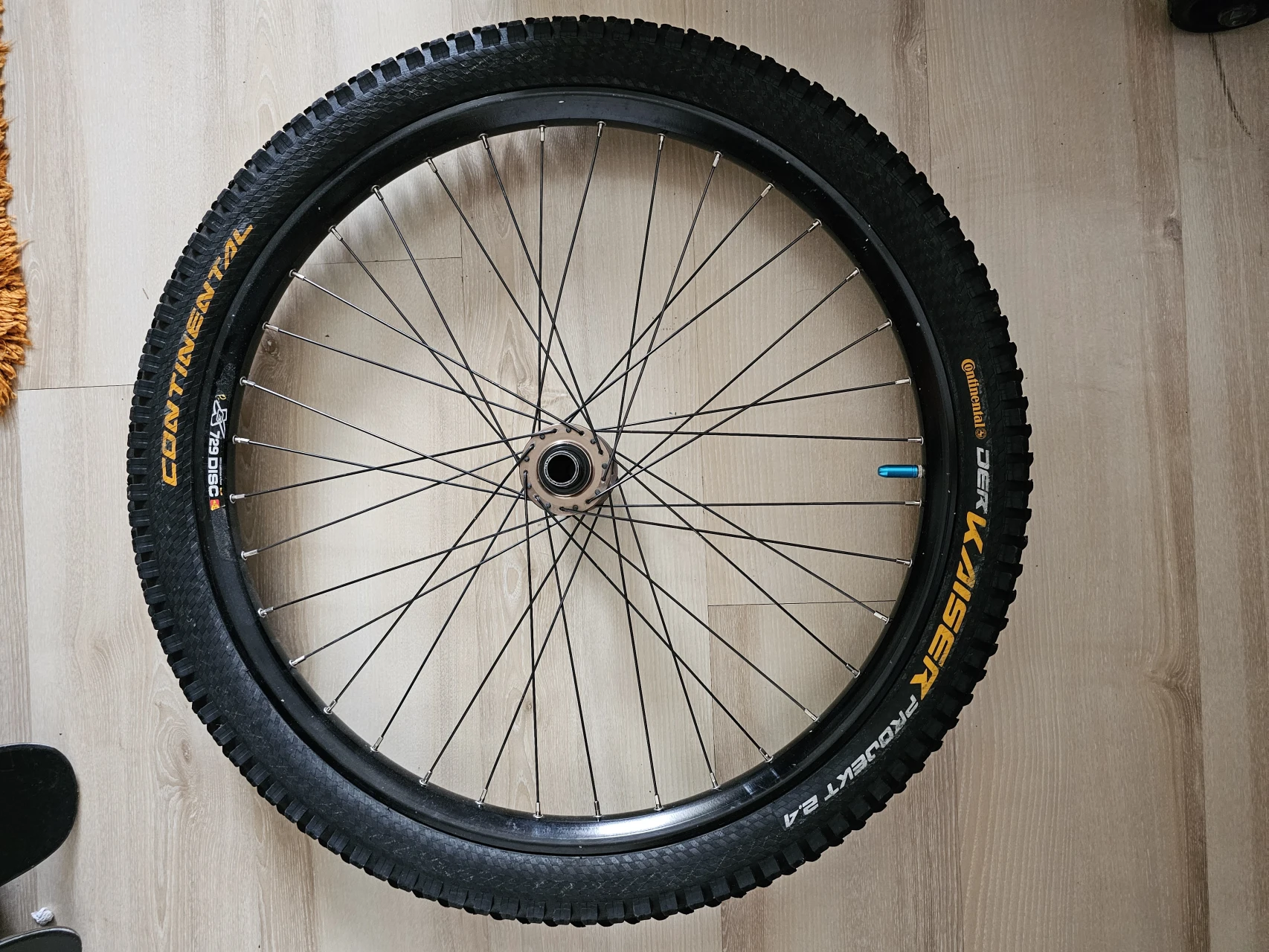 3. Roata fata 26 downhill Mavic 729 Disc Novatec