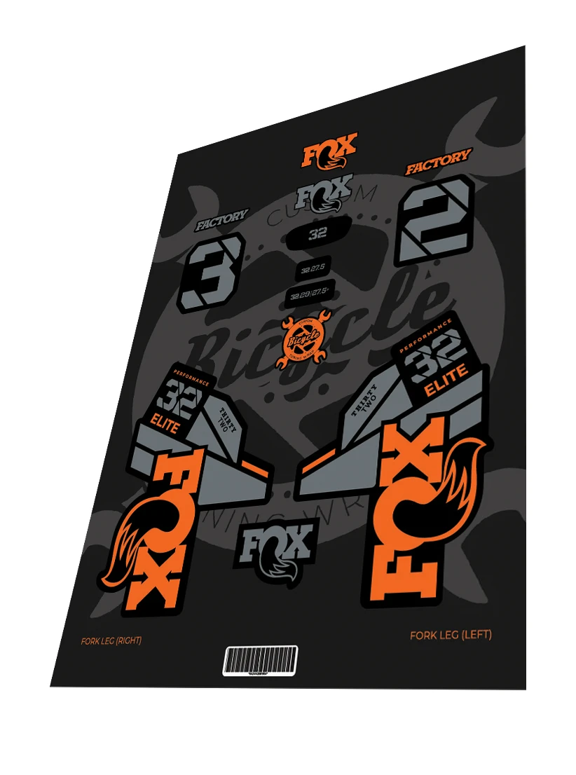 1. Stickere Fox Step Cast 32 Performance Elite Grey Orange
