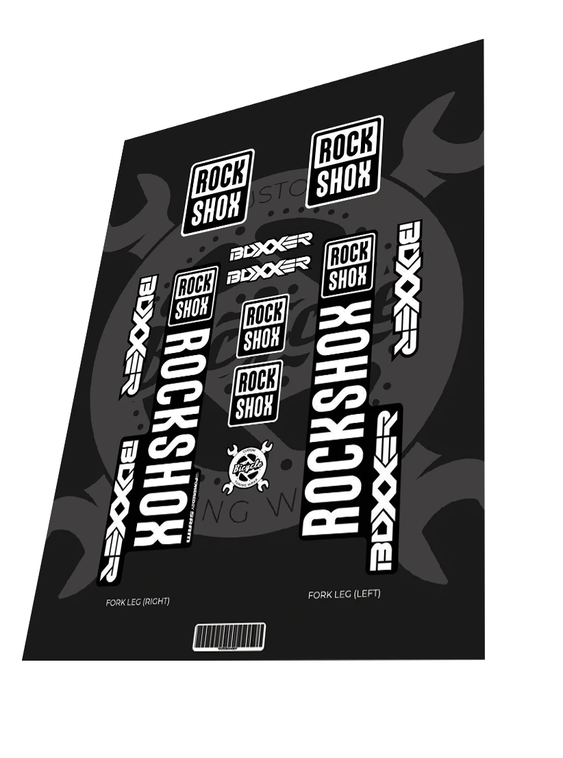 1. Stickere Rockshox Boxxer OEM 2018