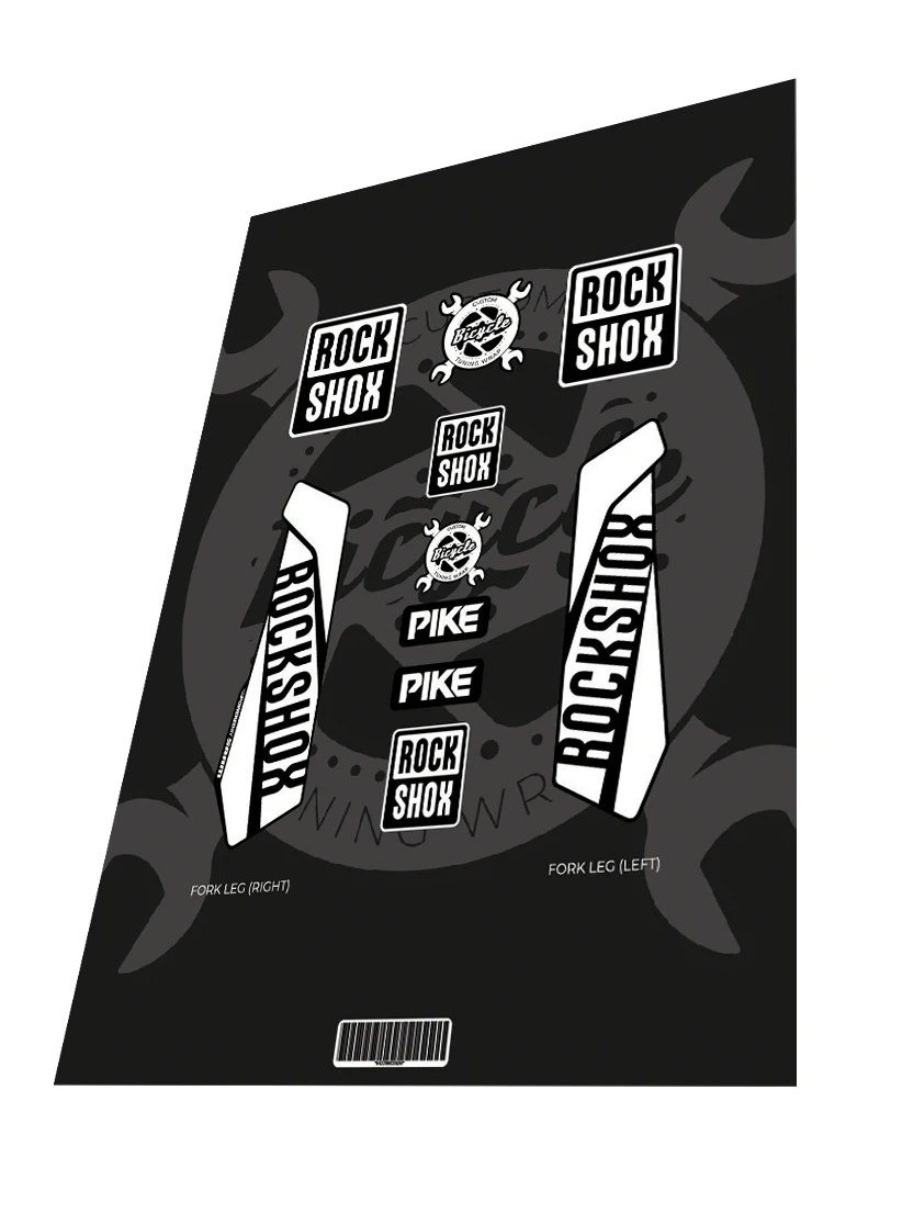 1. Stickere Rockshox Pike OEM 2016
