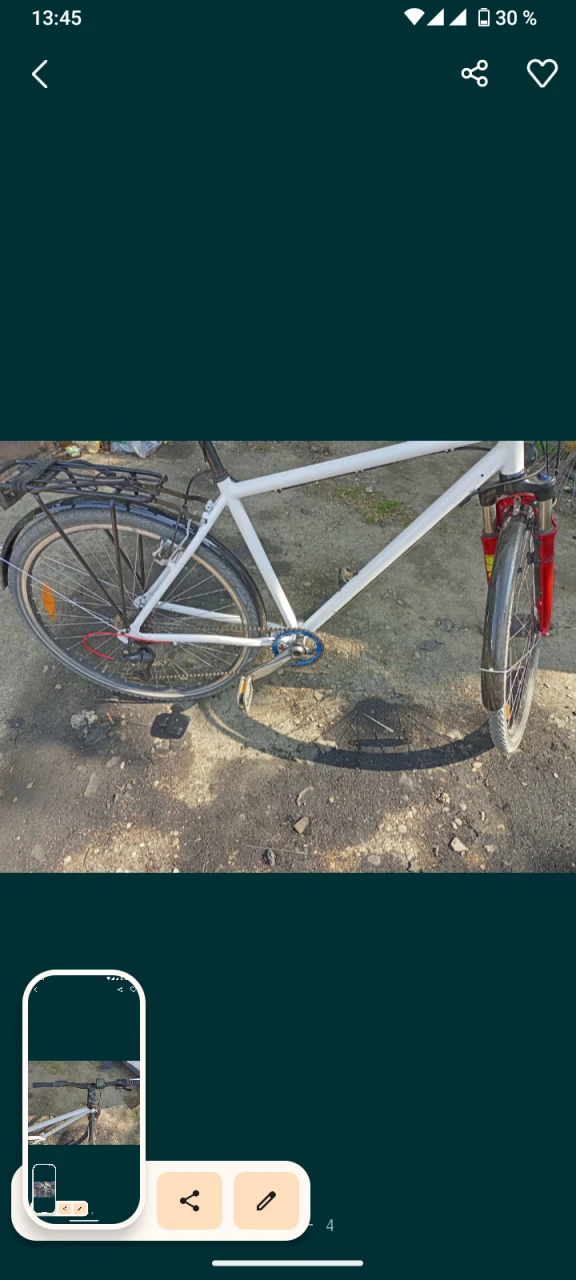 3. Bicicleta Trekking hidraulica