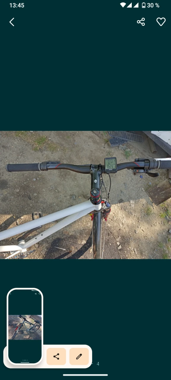2. Bicicleta Trekking hidraulica