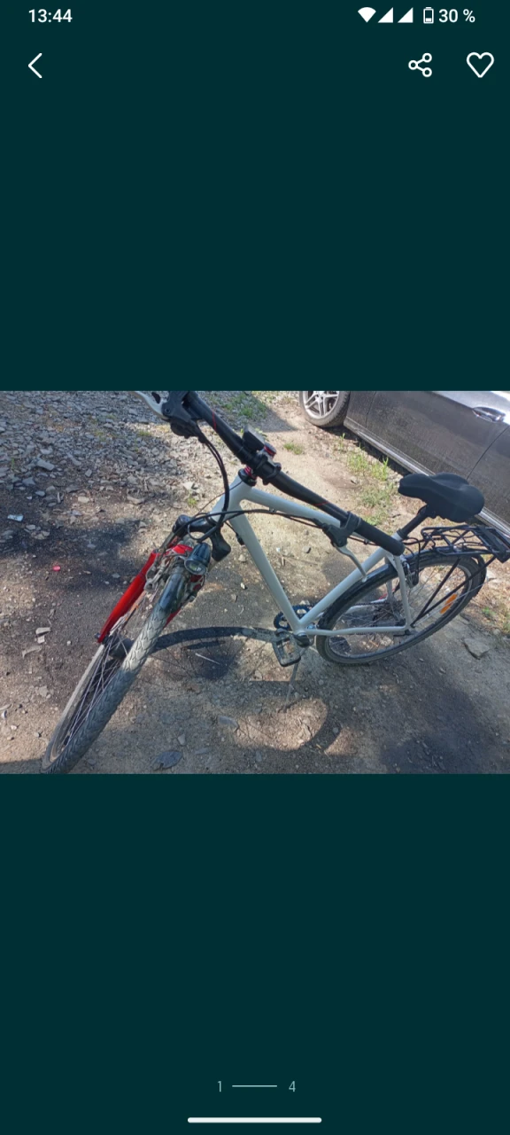 1. Bicicleta Trekking hidraulica